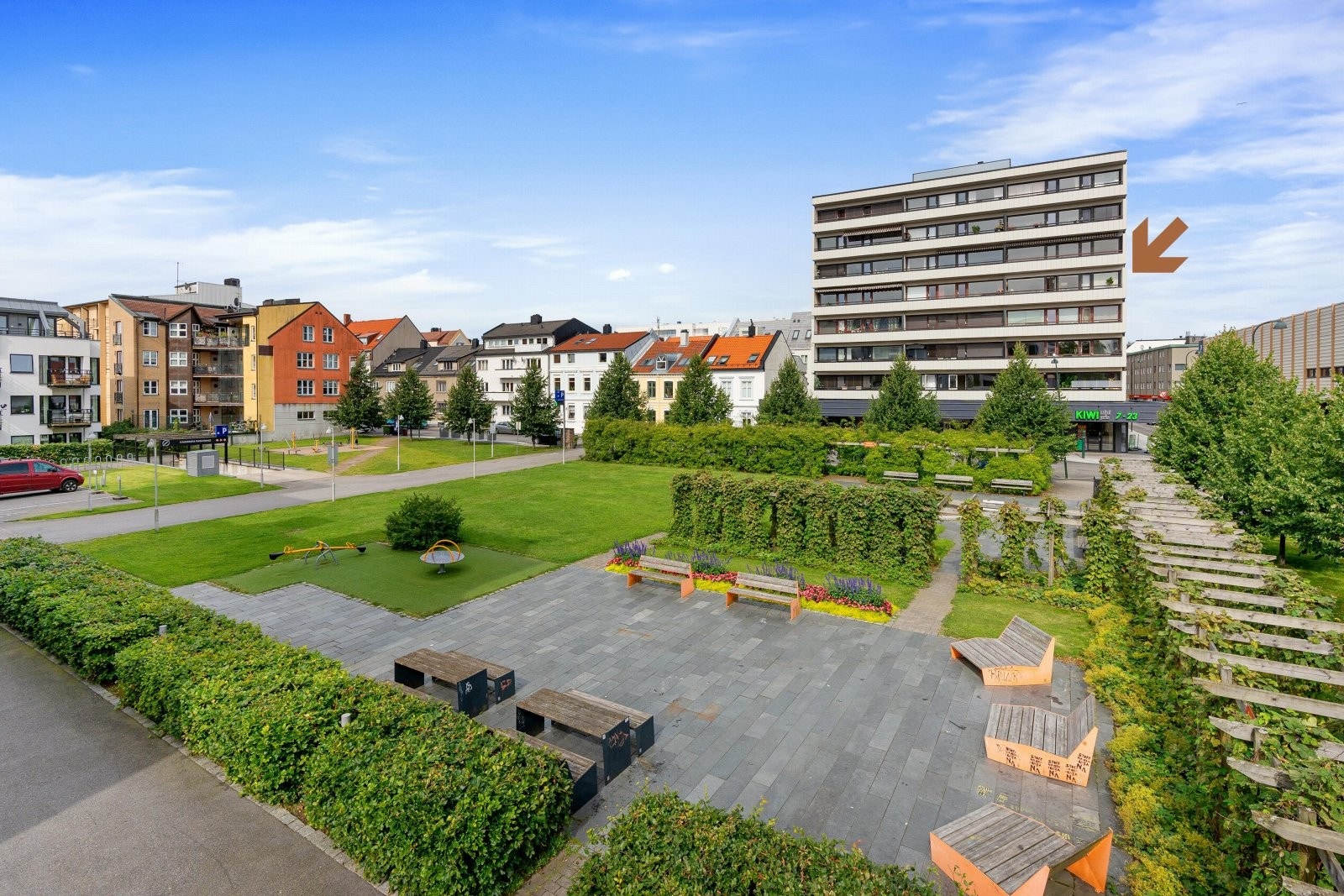 - Velkommen til en flott leilighet med utsikt utover byen | Blir Kongens gate 75 ditt nye hjem? - Galleribilde