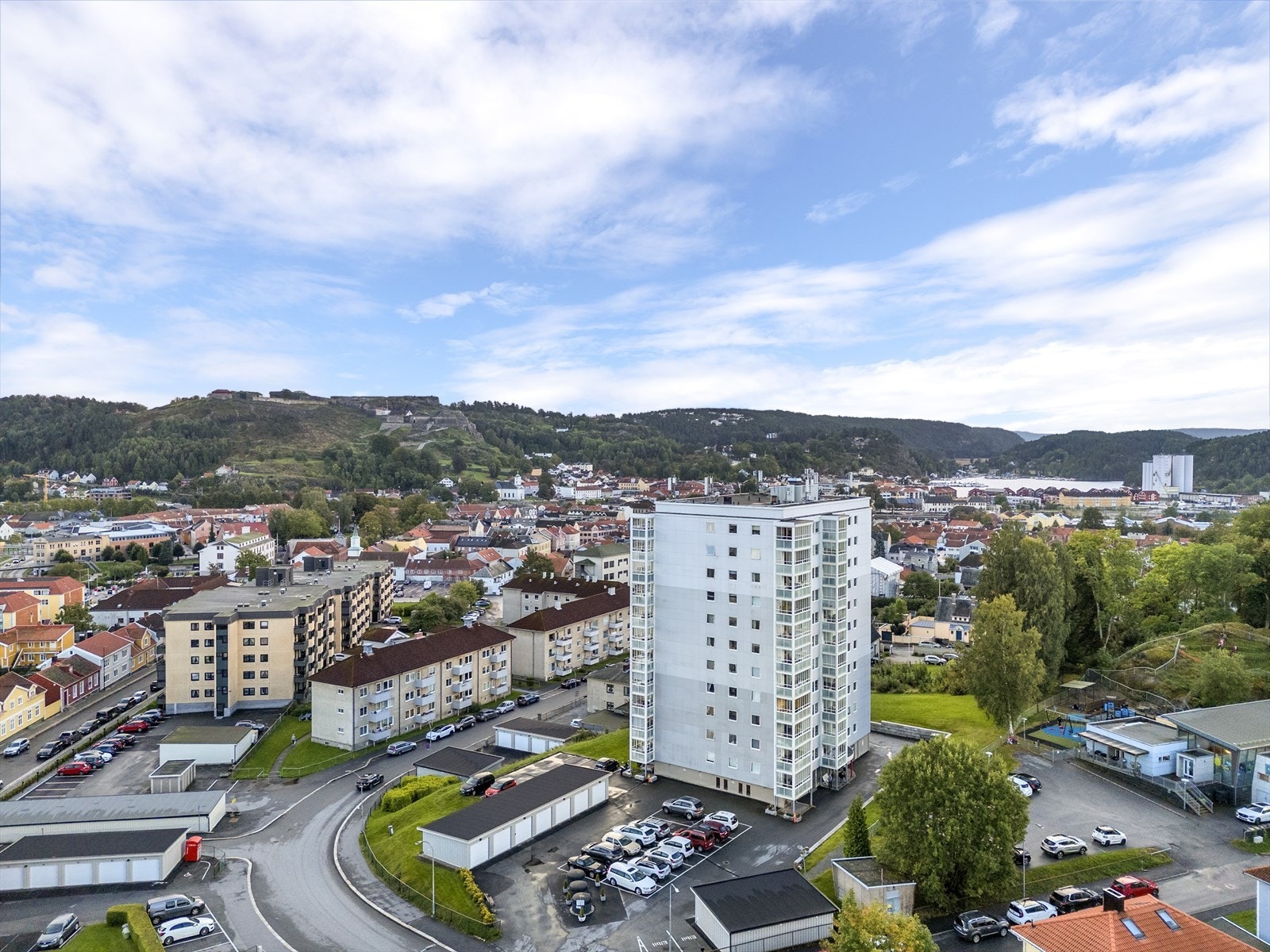 Dronefoto Galleribilde