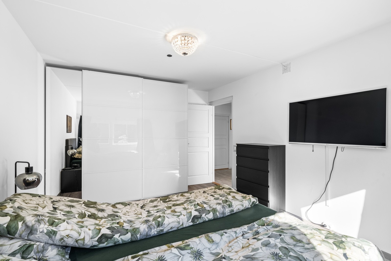 Her kan man enkelt innrede med soveromsmøblement. Galleribilde