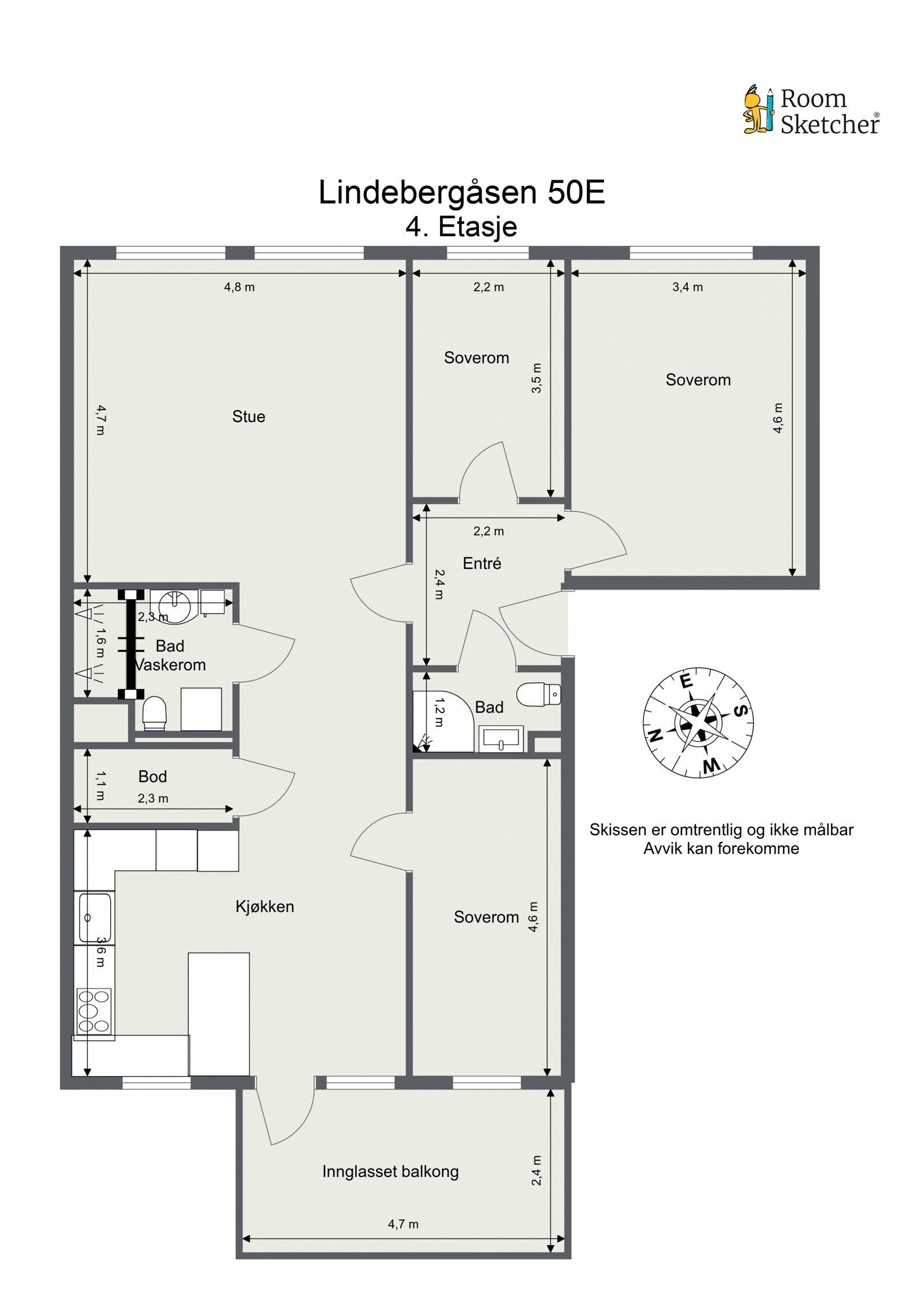 Dette er en innholdsrik leilighet som passer ypperlig for familien! Galleribilde