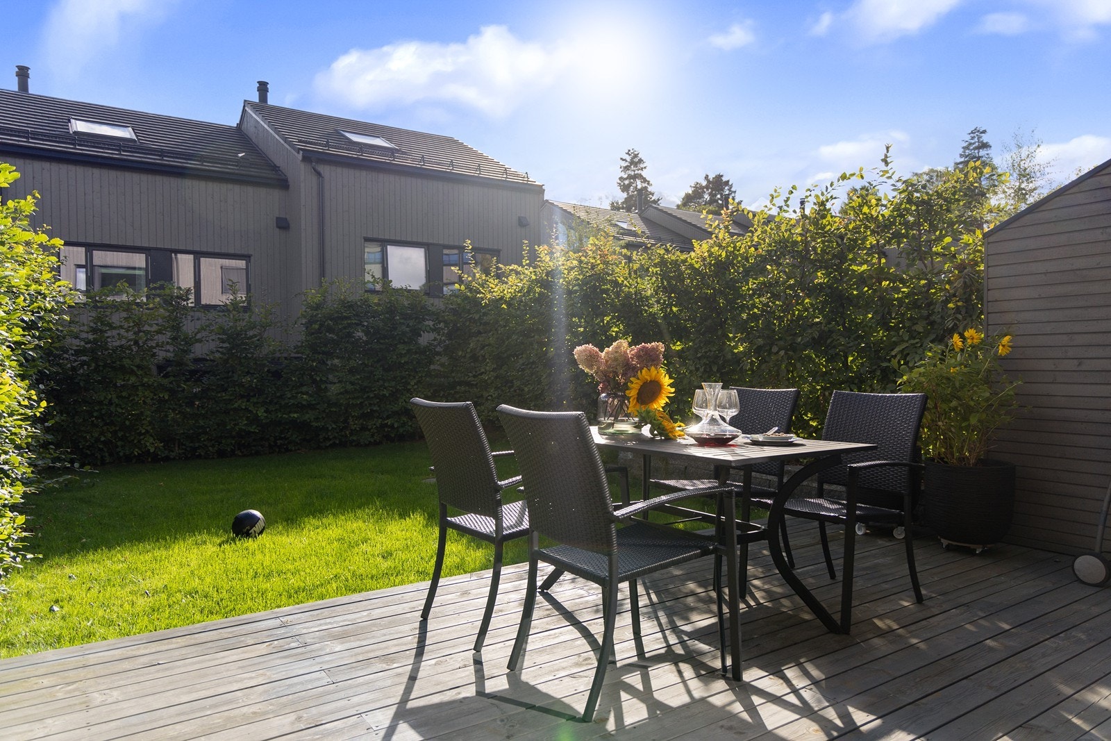 Hagen har nydelige solforhold Galleribilde