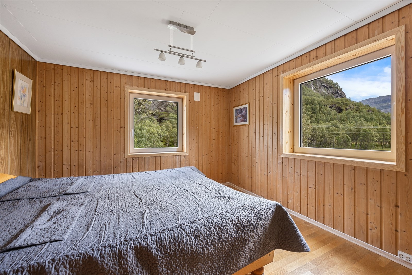 Tenk å våkne til denne utsikten på hytten? Galleribilde