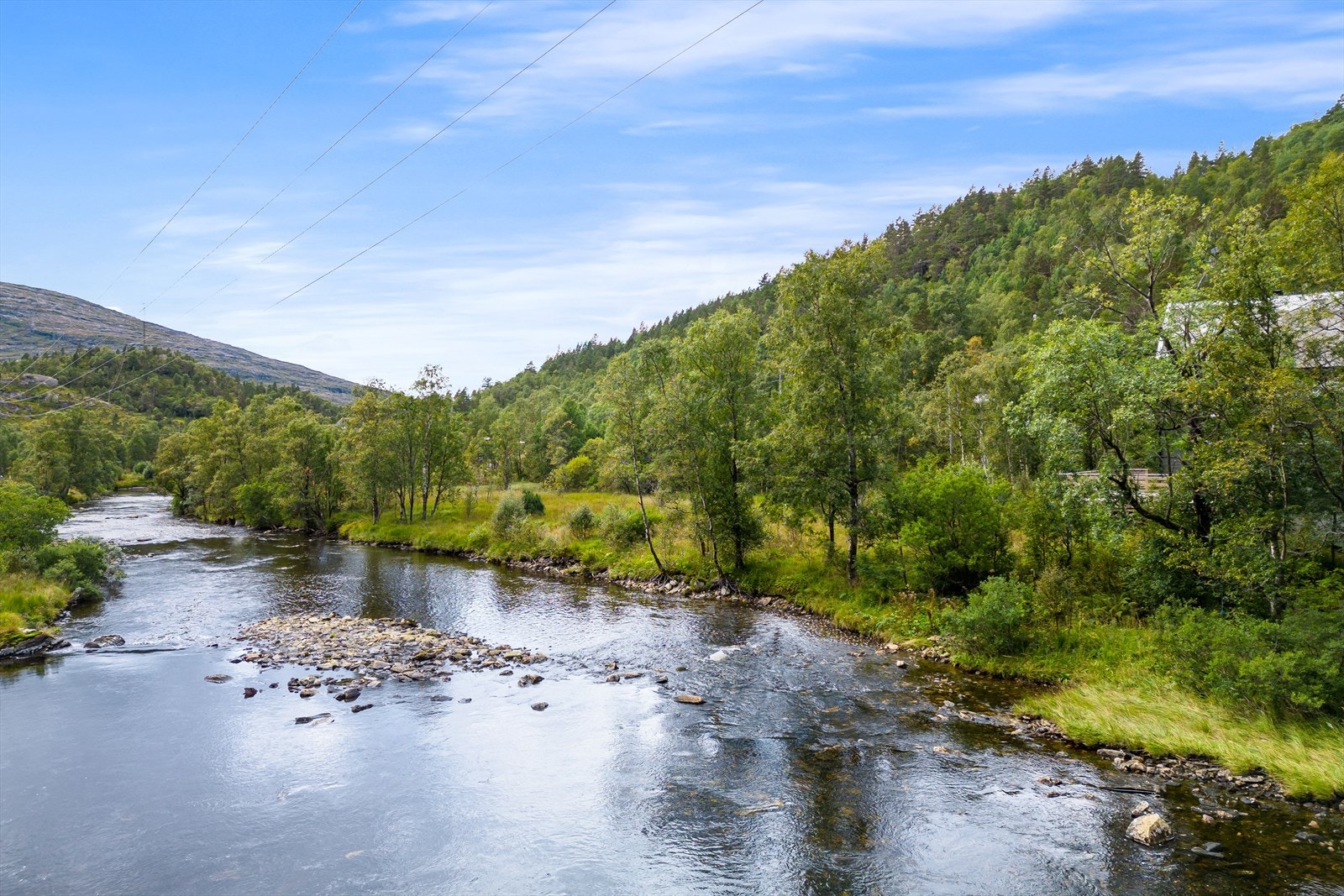 Gode bade- og fiskemuligheter Galleribilde