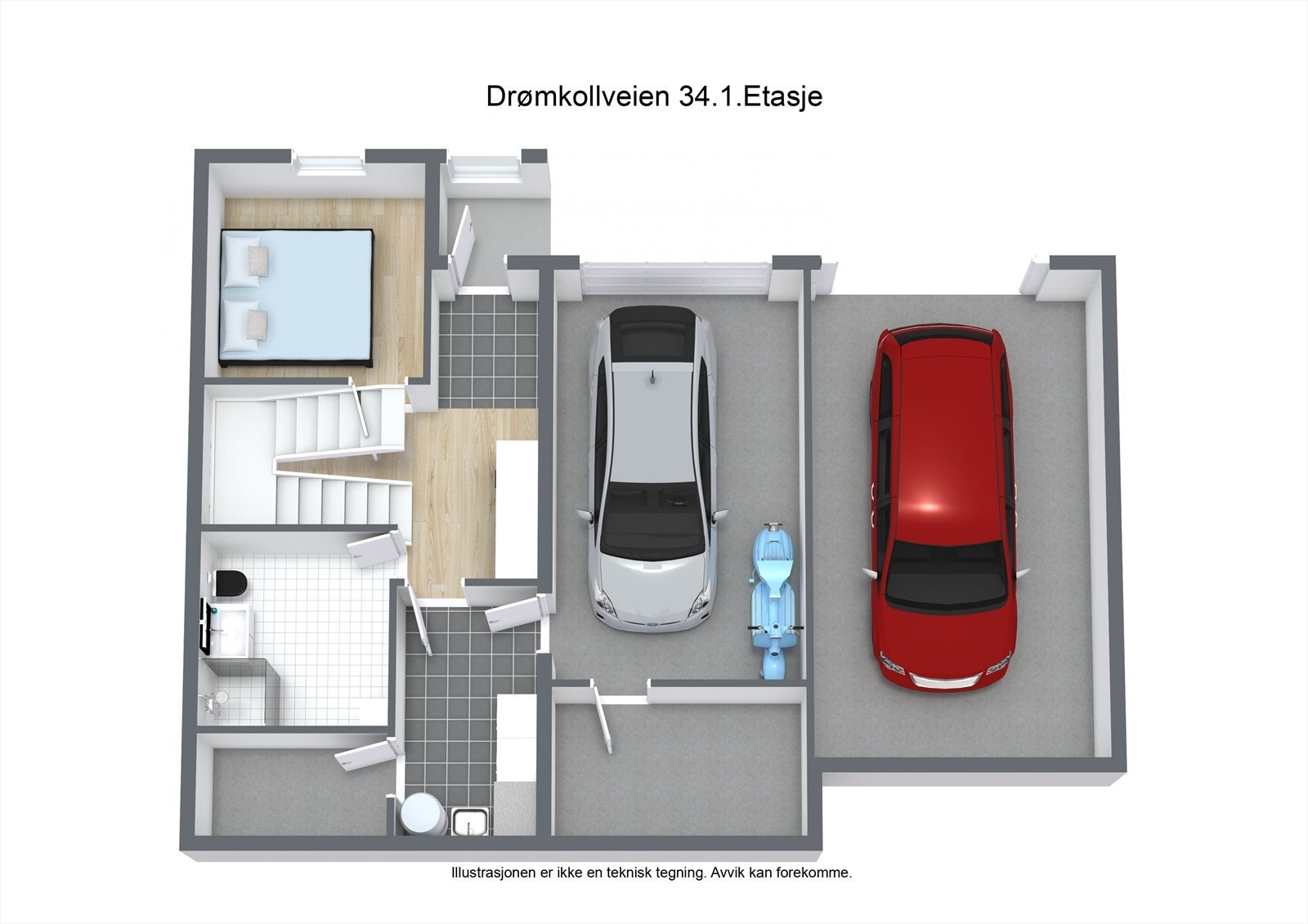 Underetasje Galleribilde