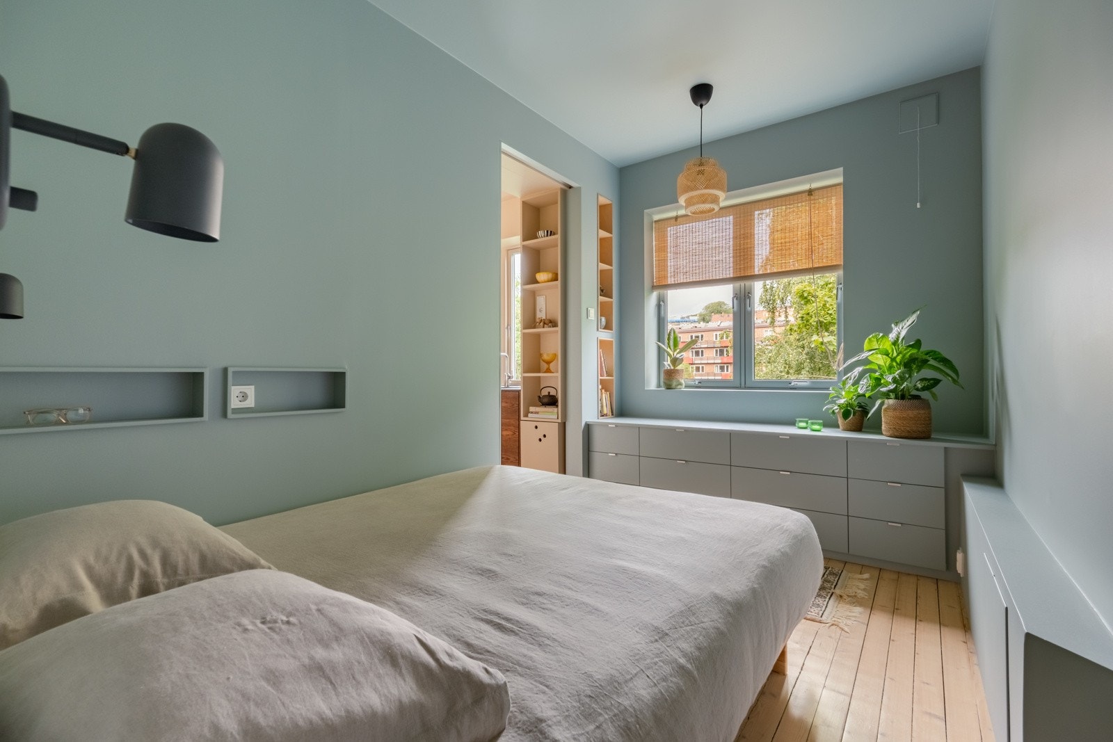 Hovedsoverommet ligger mot nord, og er dermed svalt og godt. Galleribilde