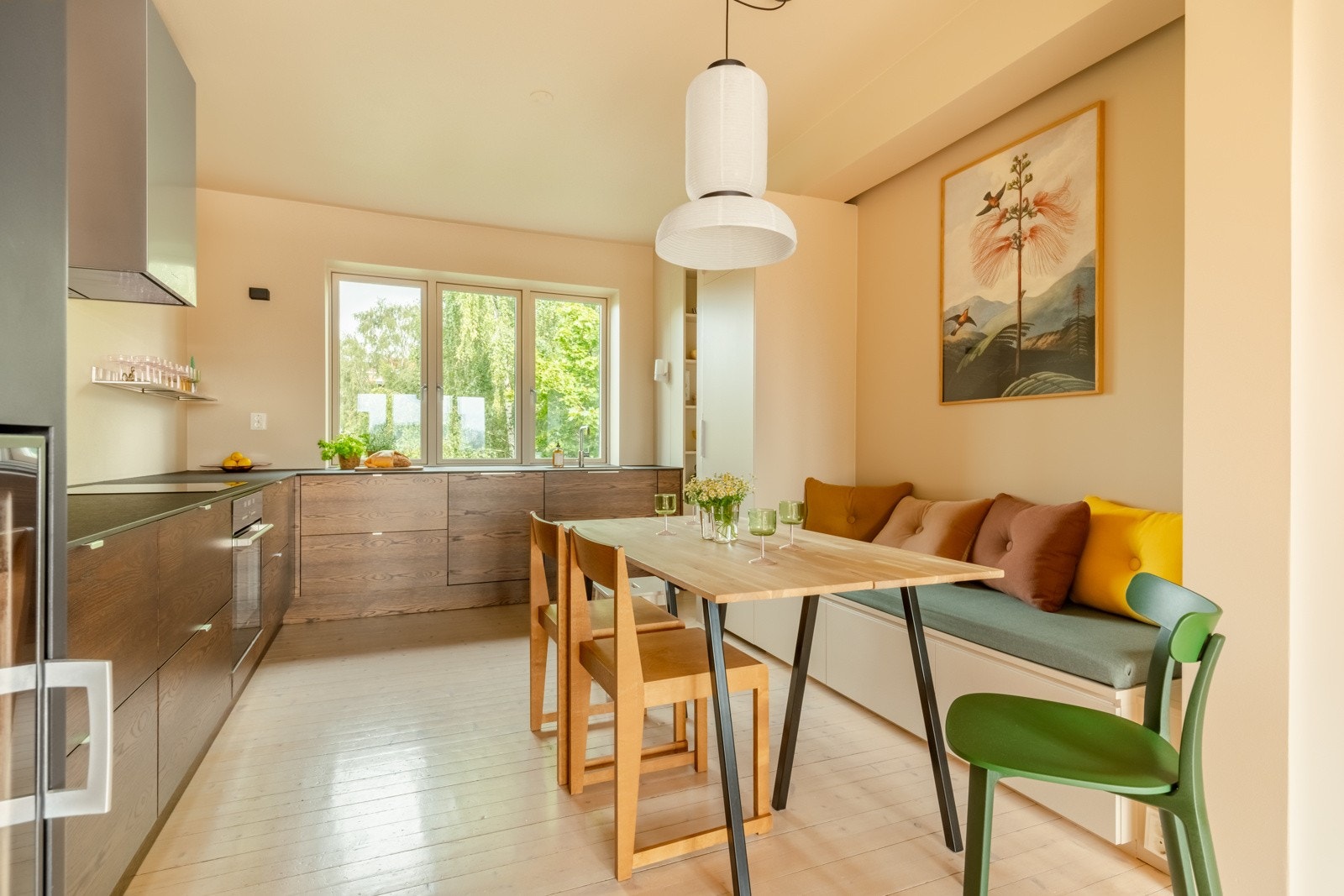 Vakker kjøkken, oppgradert i 2024. Galleribilde