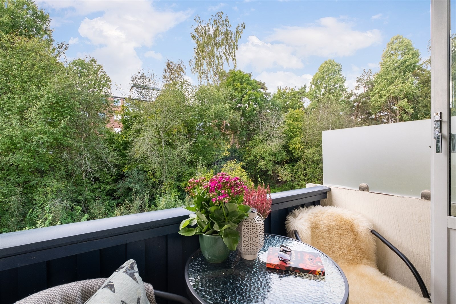 Her har man gode lys- og solforhold. Galleribilde