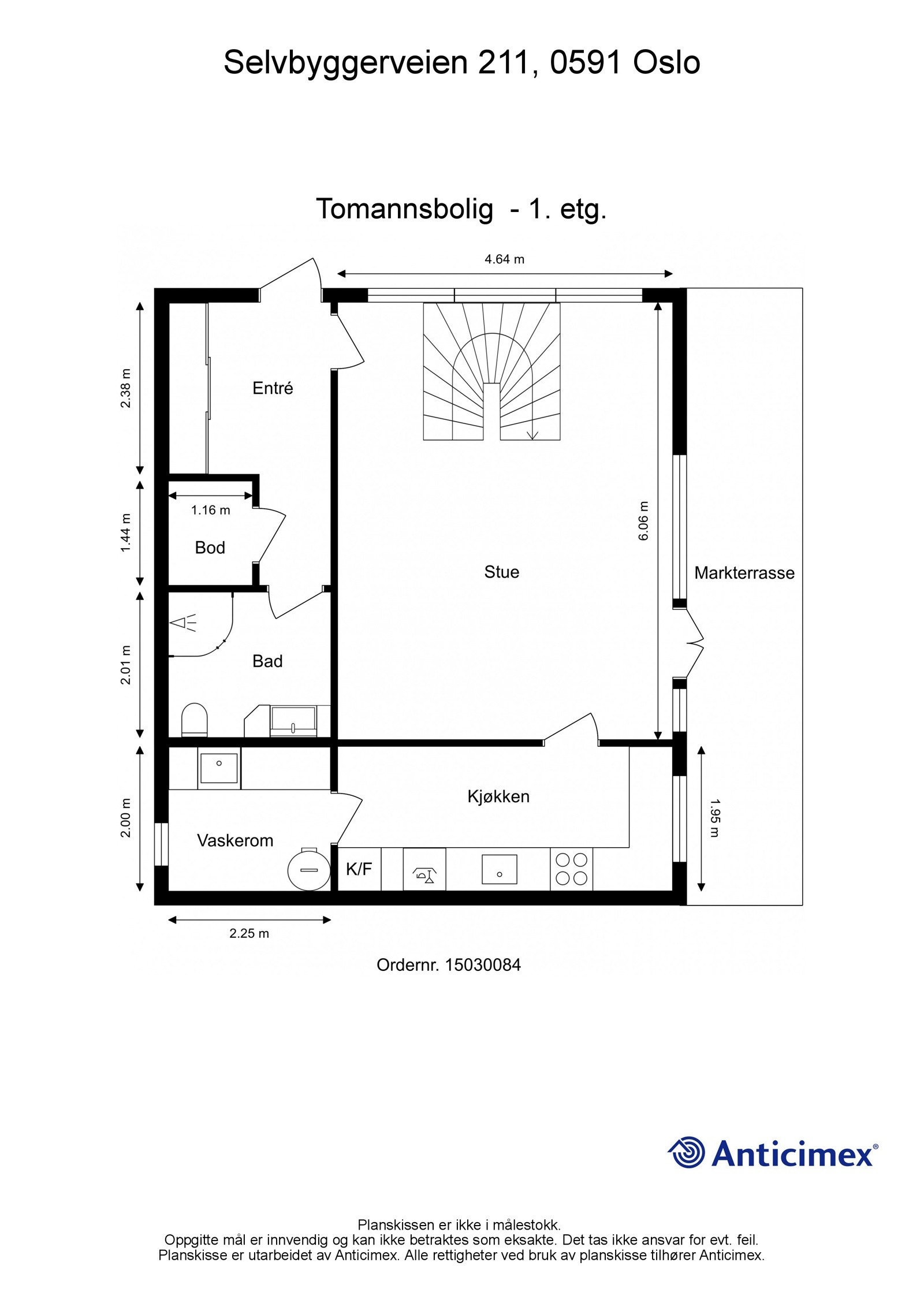 Plantegning. Galleribilde