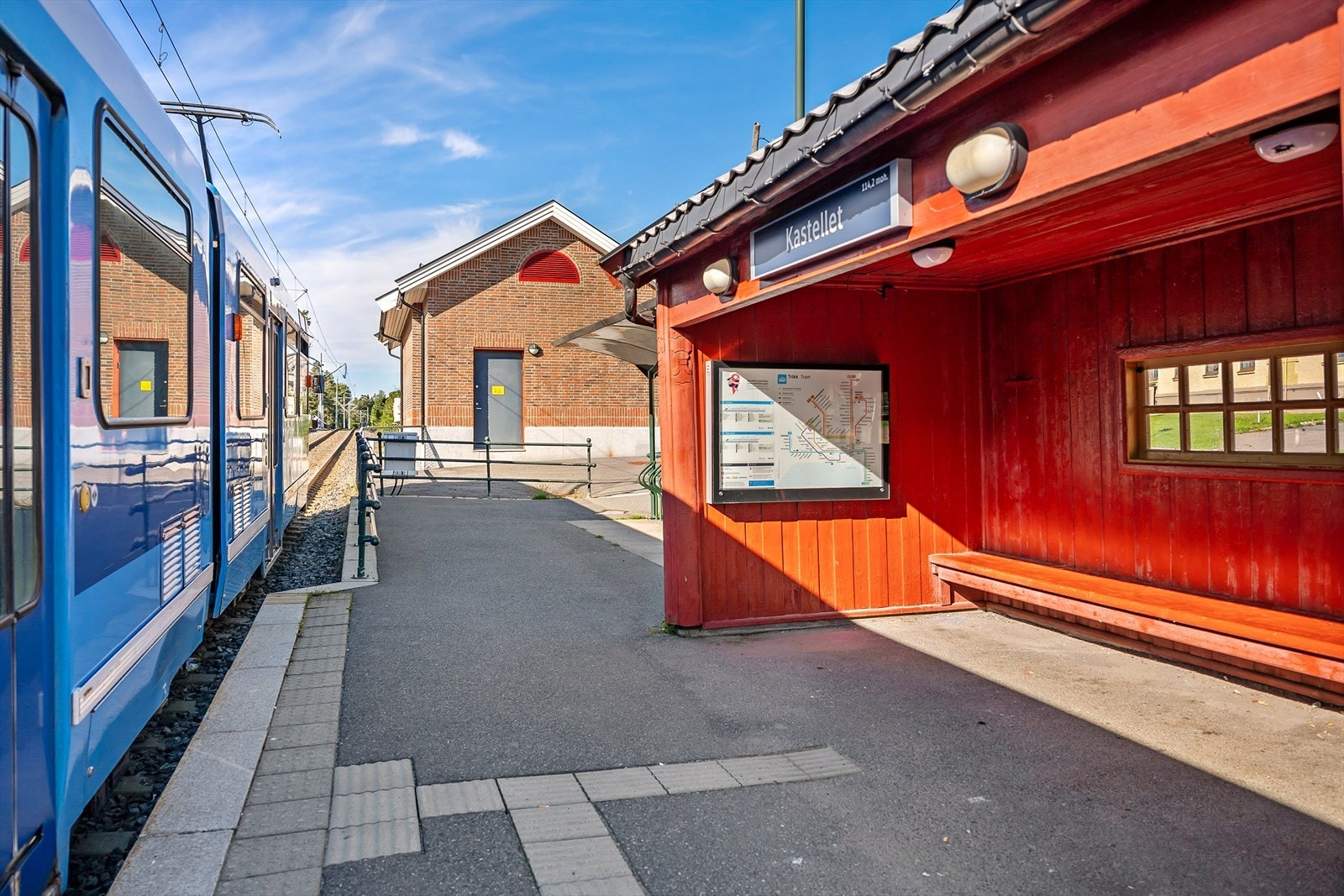 Nærhet til offentlig transport: Trikkestoppet Kastellet har hyppige avganger og gir enkel tilgang til sentrum og nærliggende områder. Galleribilde