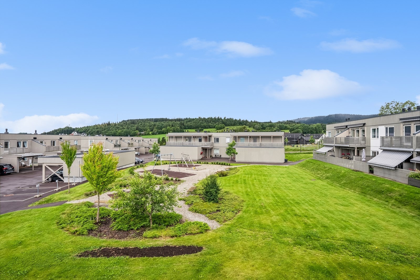 Her bor du i meget barnevennlige omgivelser. Galleribilde