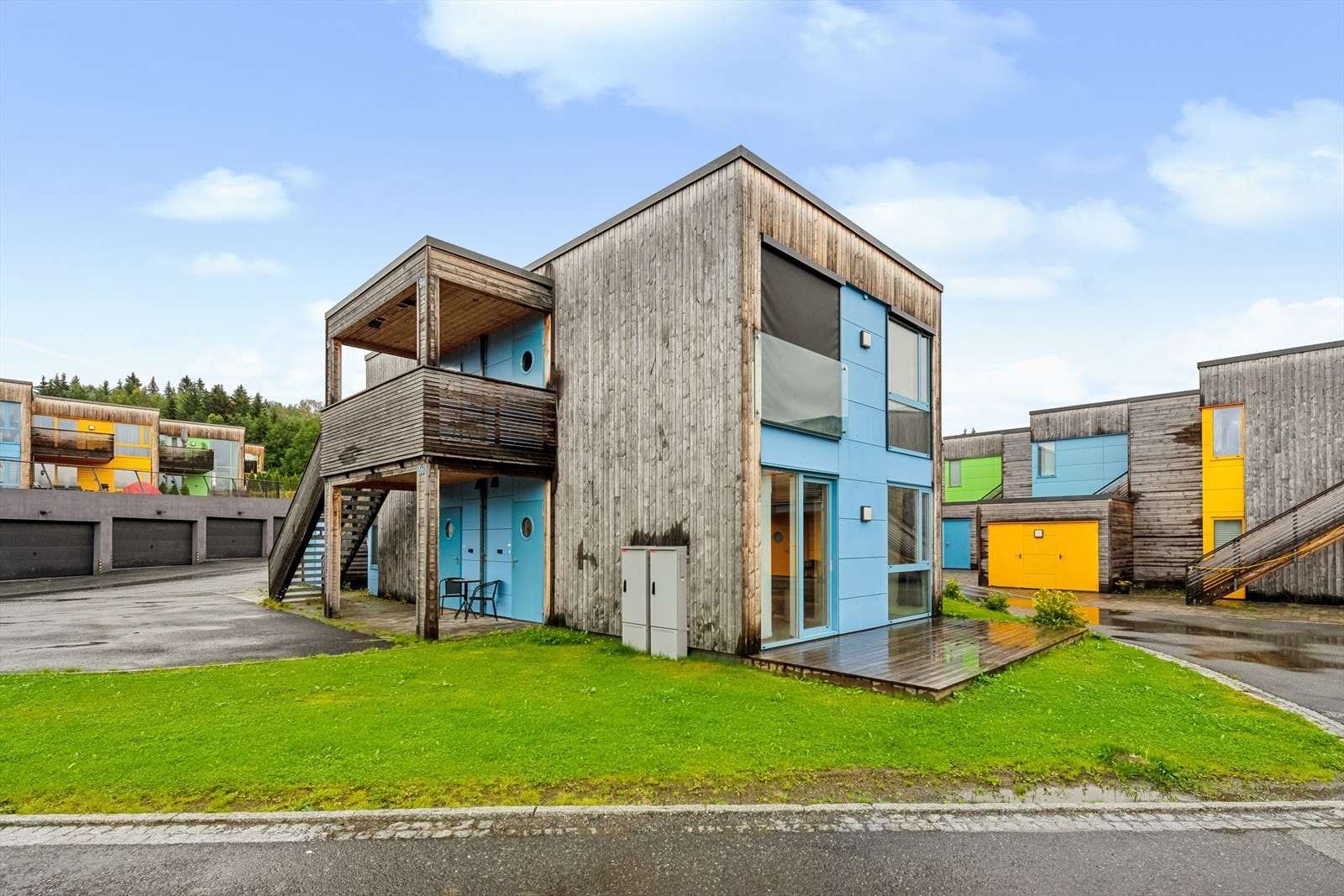 Kilden Øvre 9D presenteres av DNB Eiendom ved Christofer Norland Fari. Galleribilde