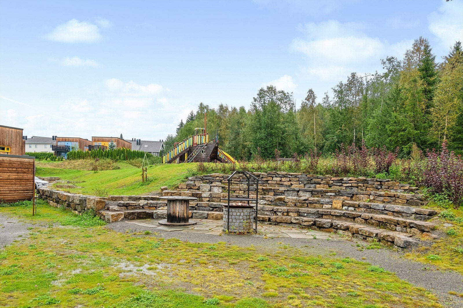 Pent uteområde til felles benyttelse. Galleribilde