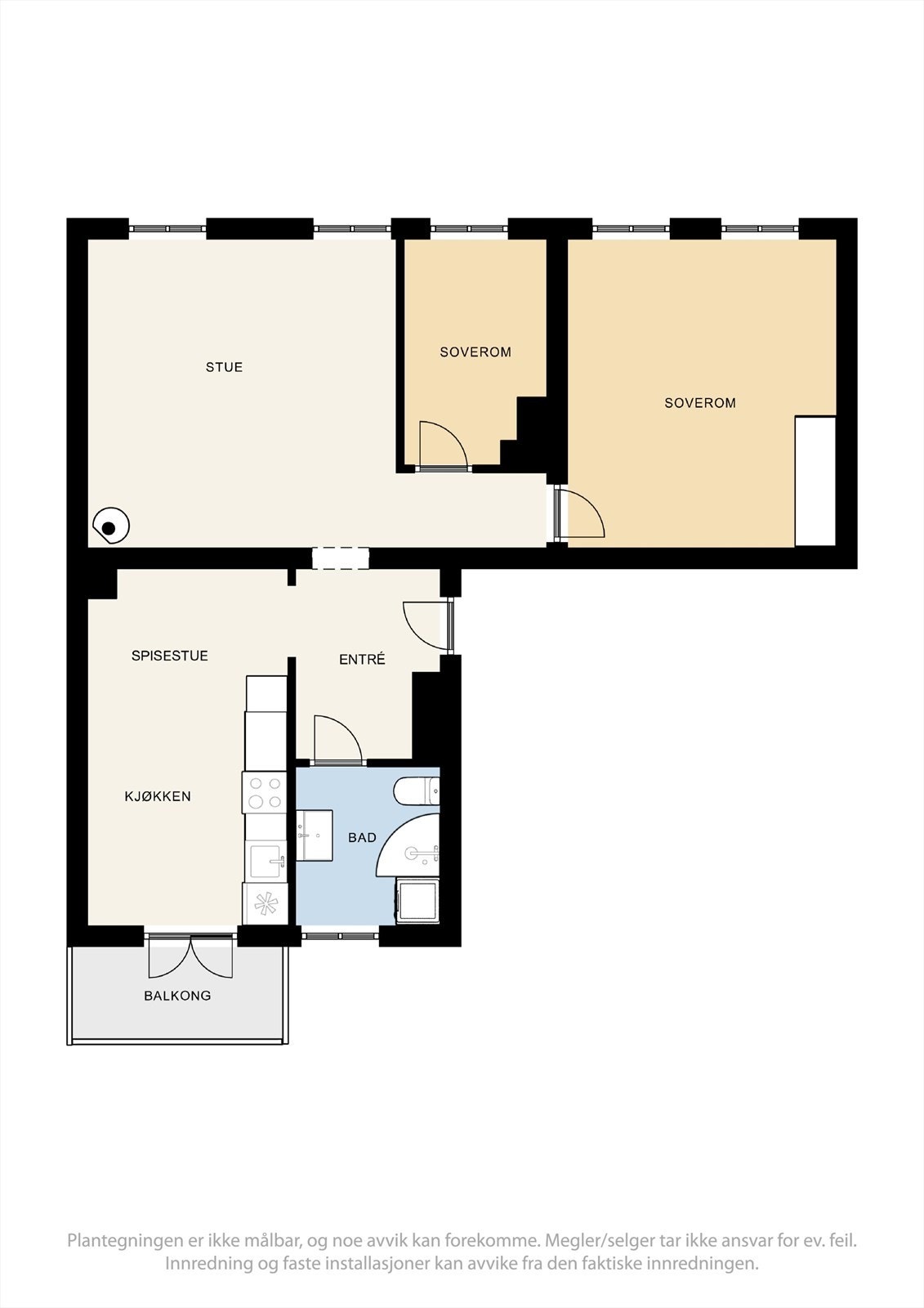 Plantegning Galleribilde