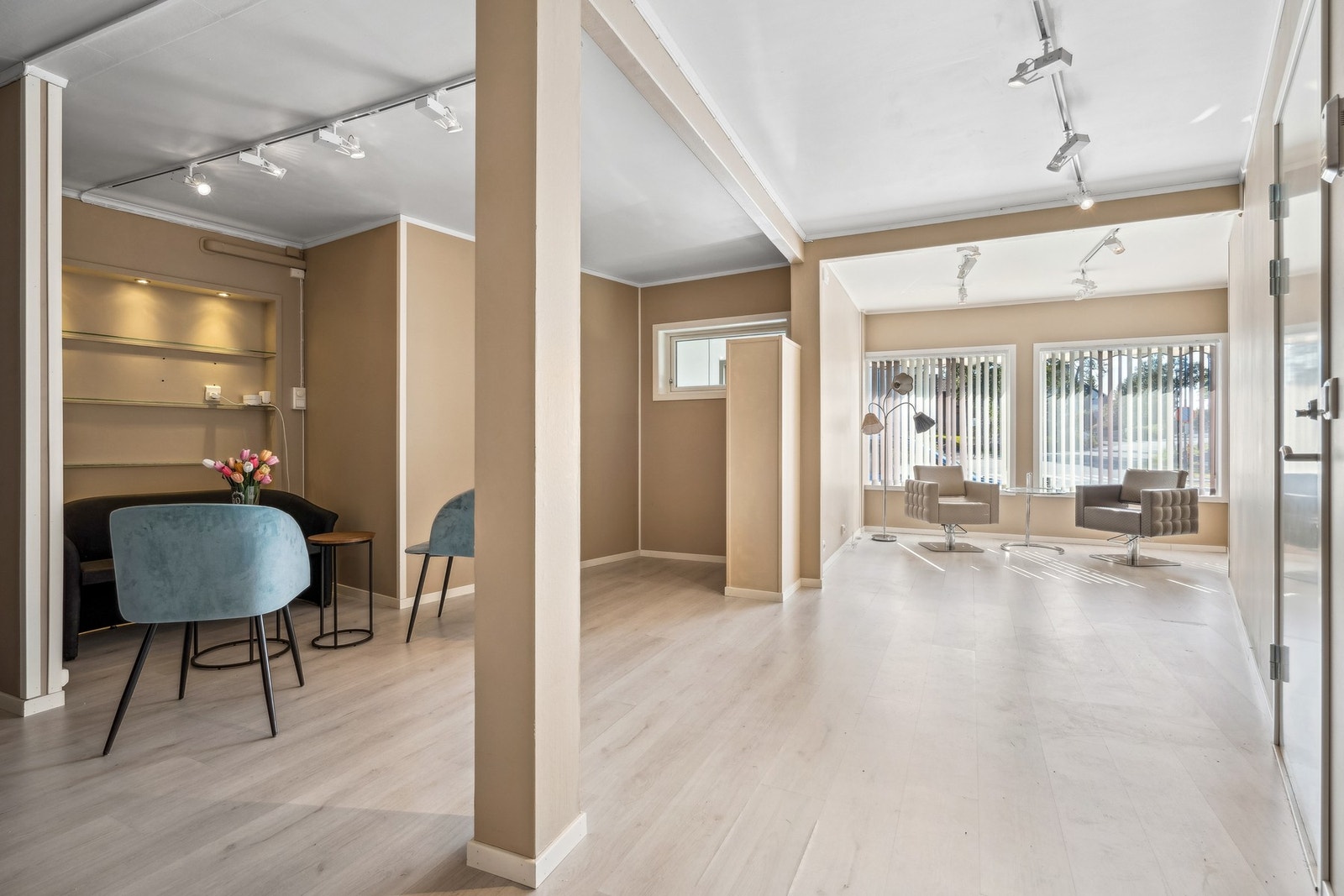 Dette lokalet er både funksjonelt og romslig. Galleribilde