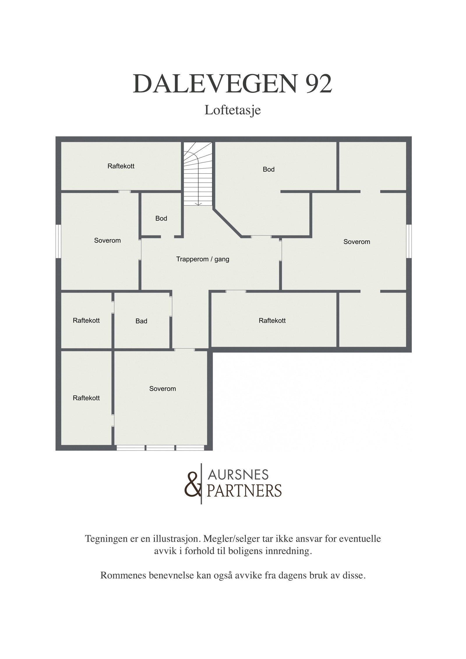 Plantegning 2D - 2.Etg Galleribilde
