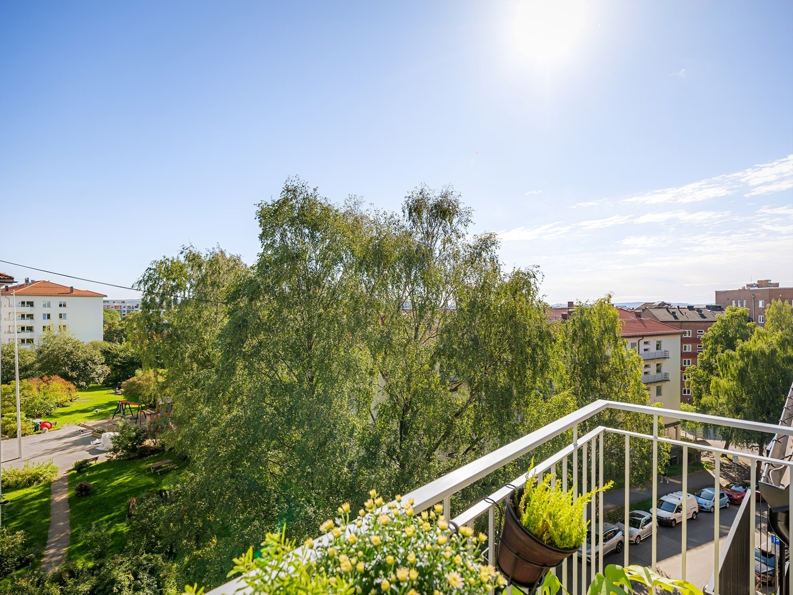 Naturskjønne omgivelser som dette er sjelden vare midt i byen. Galleribilde