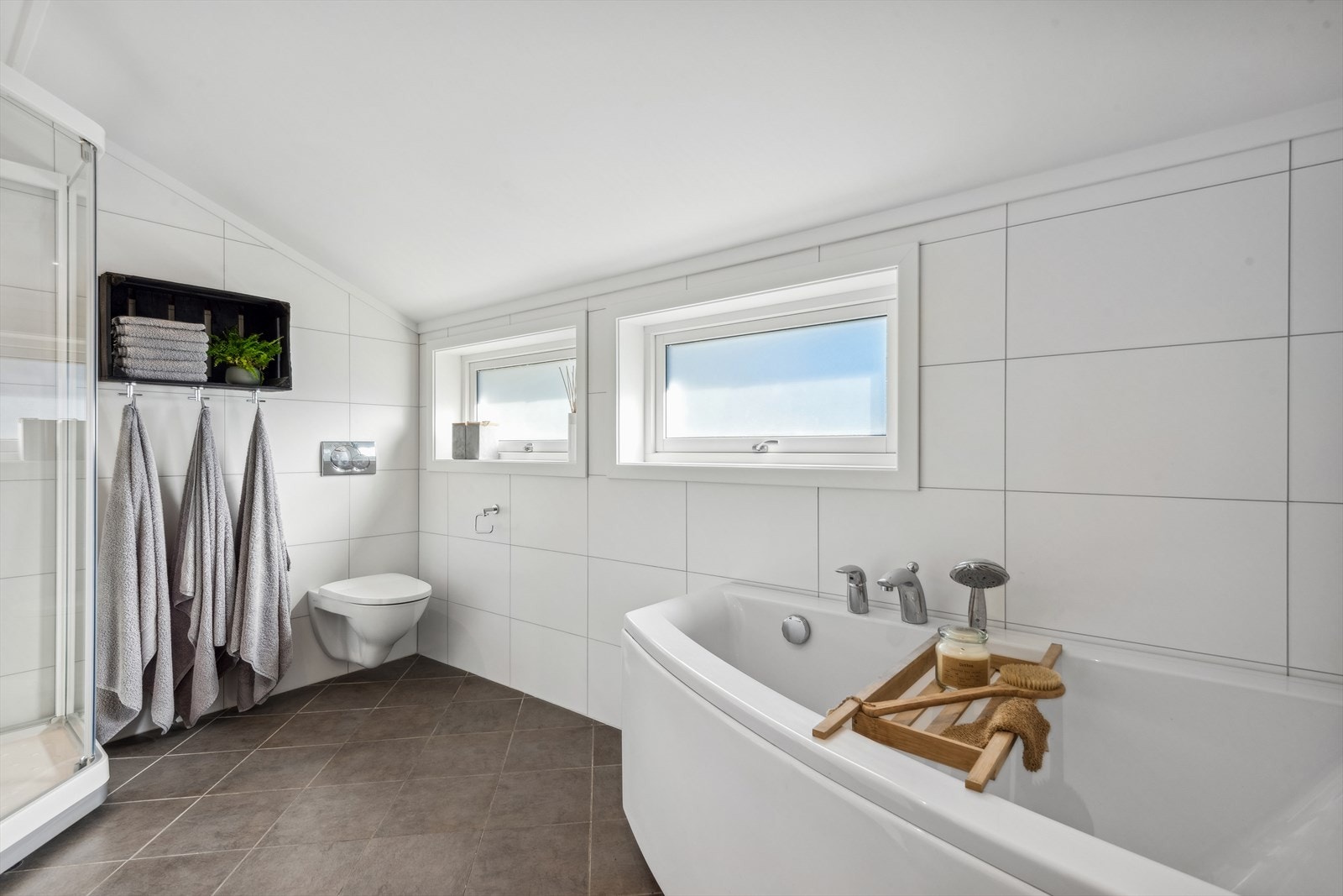 Et praktisk baderom! Galleribilde