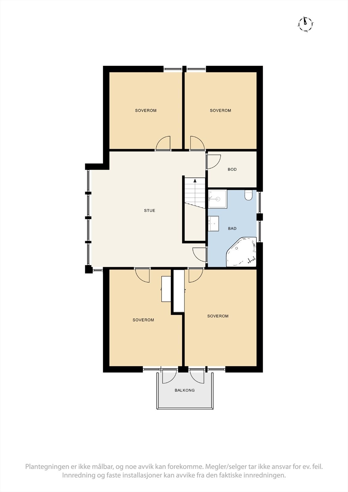 Plantegning 2.etasje. Galleribilde