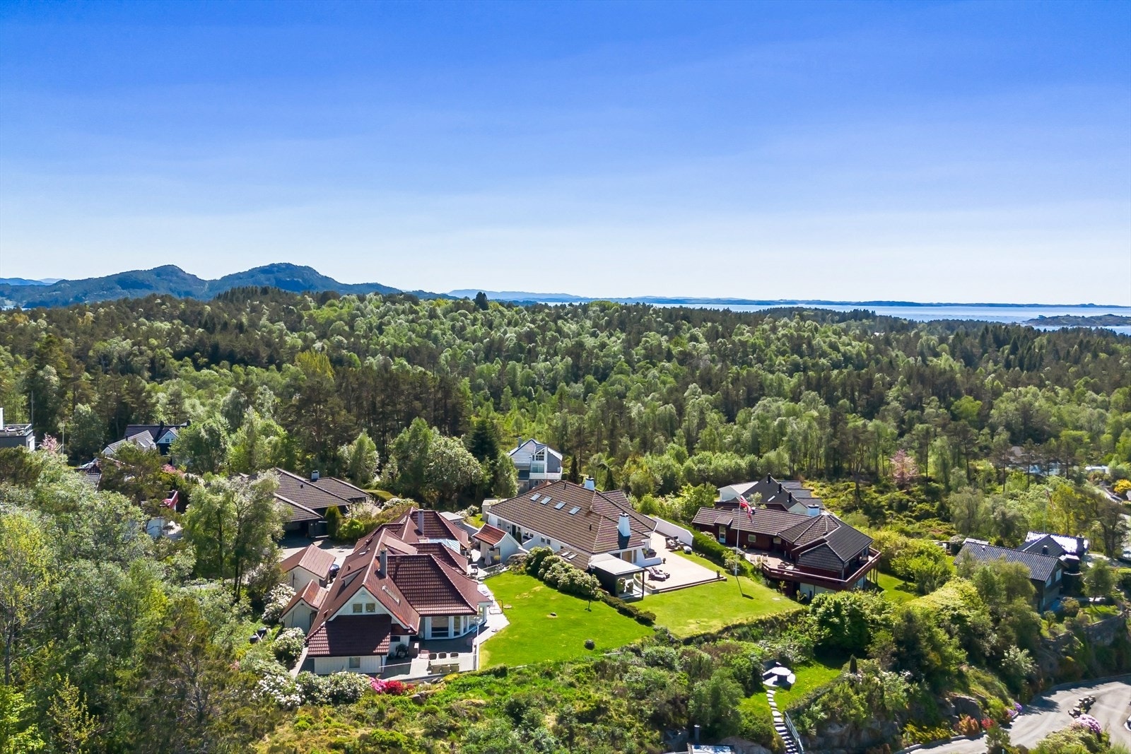 Vakre omgivelser. Galleribilde