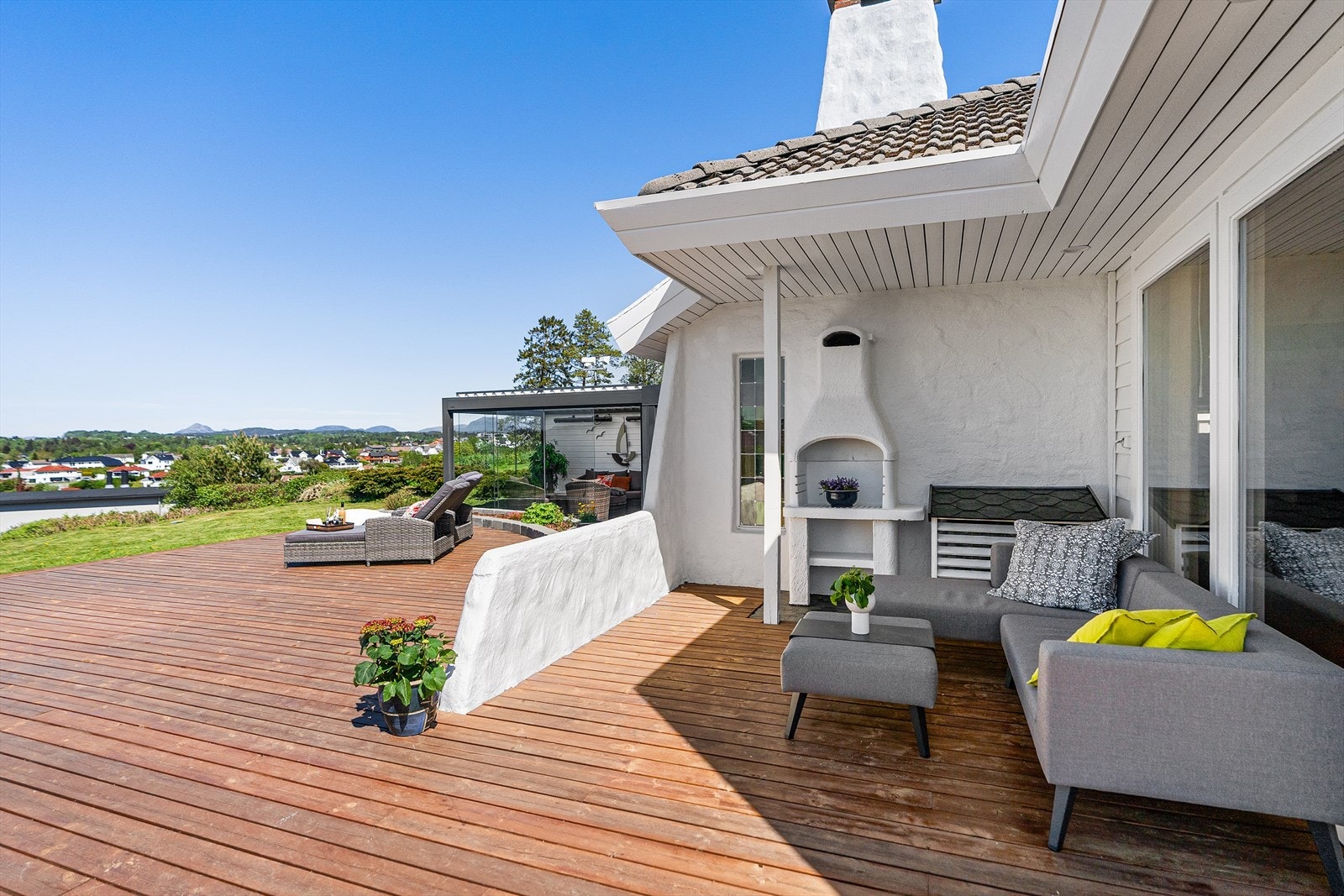 Her bor man med perfekt beliggenhet. Galleribilde