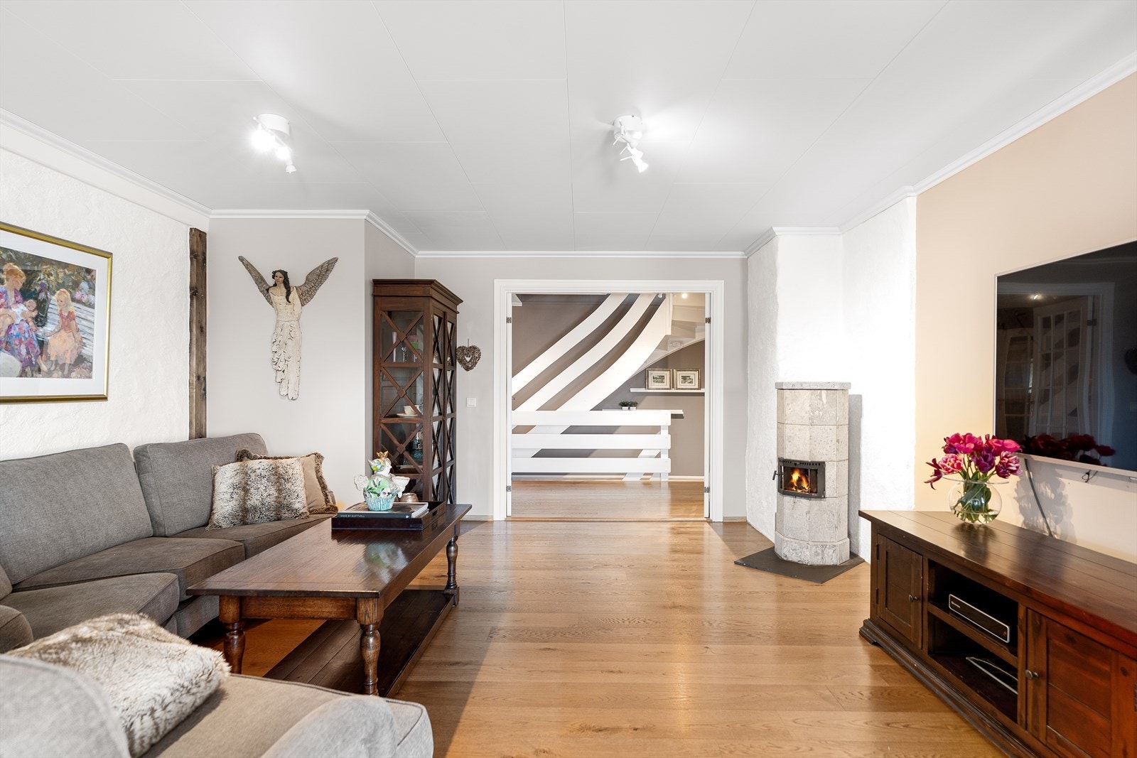 TV-stue. Galleribilde