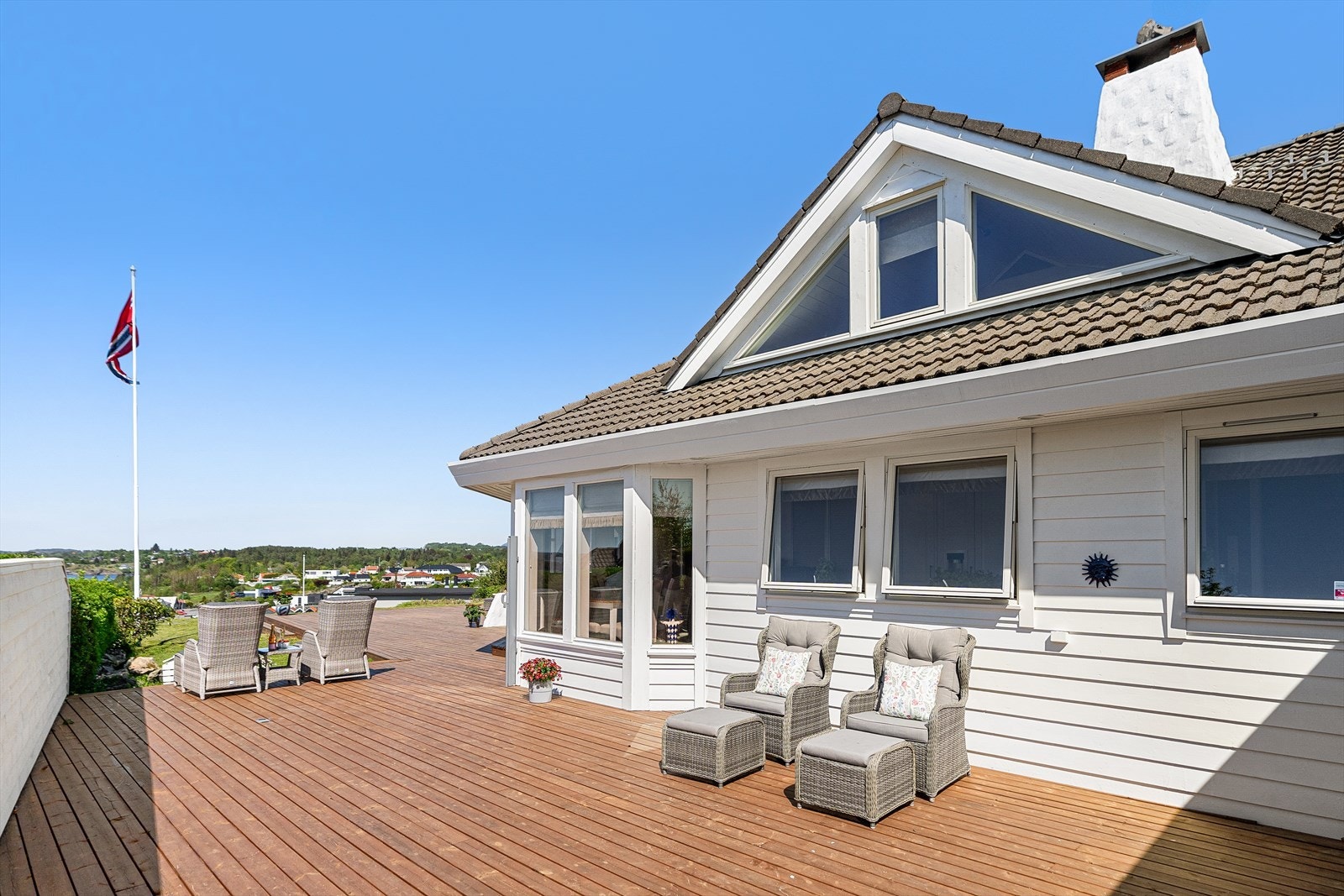 Man kan flytte seg rundt etter solen. Galleribilde