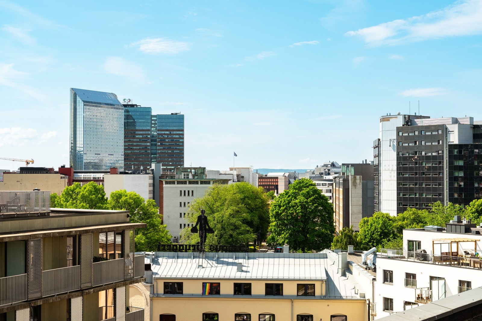 Gode solforhold hele dagen og flott utsikt. Galleribilde