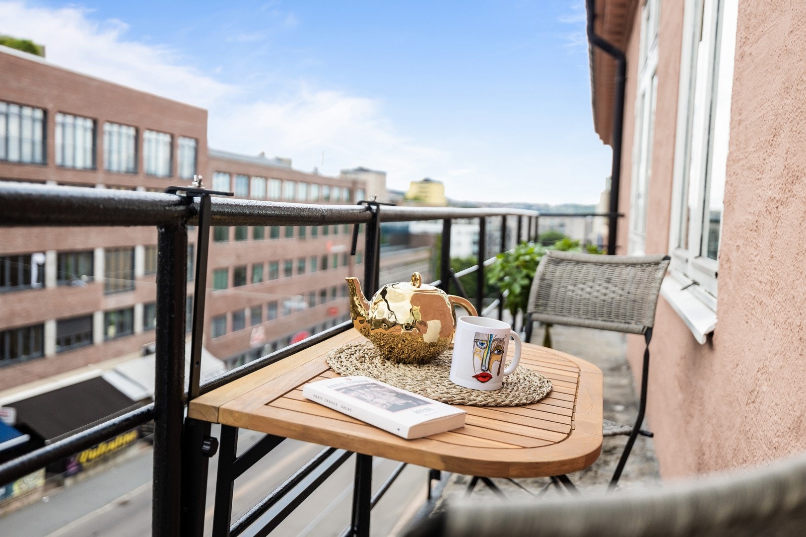 Et fint sted å nyte dagens første kaffekopp. Galleribilde