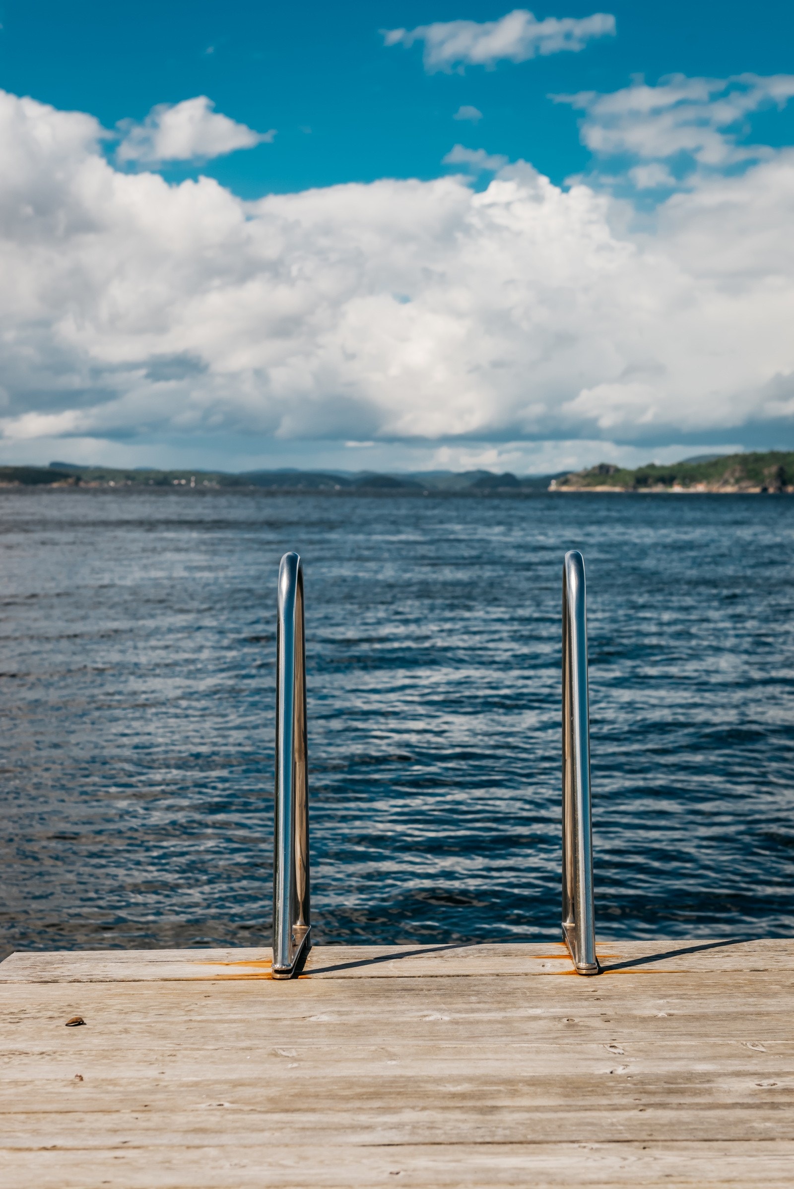 Fra brygga på nedsiden Galleribilde