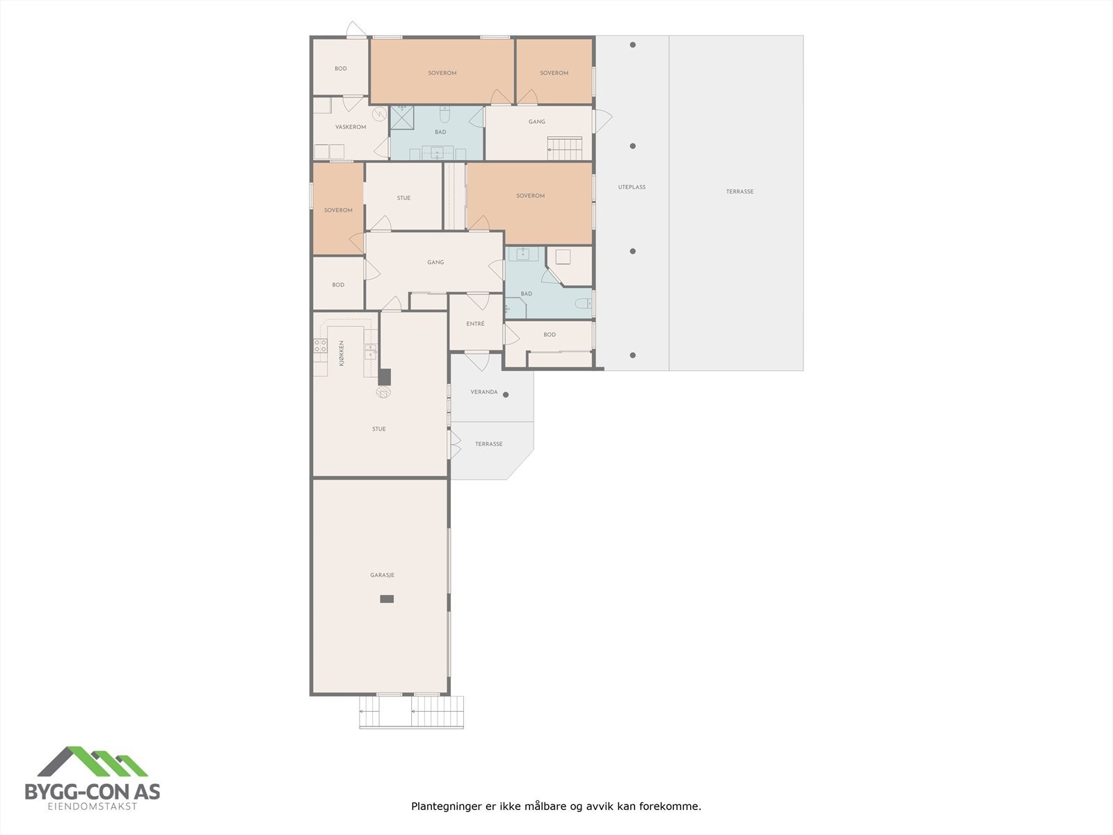 Plantegning 1.etasje. Galleribilde