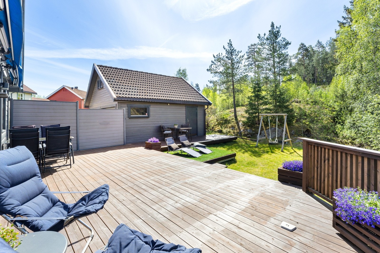 Herlig uteplass Galleribilde