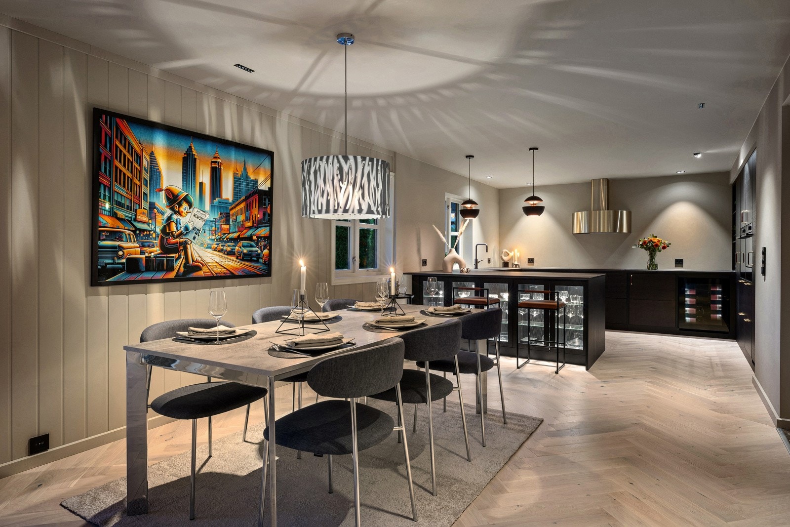 Spisestue/kjøkken Galleribilde