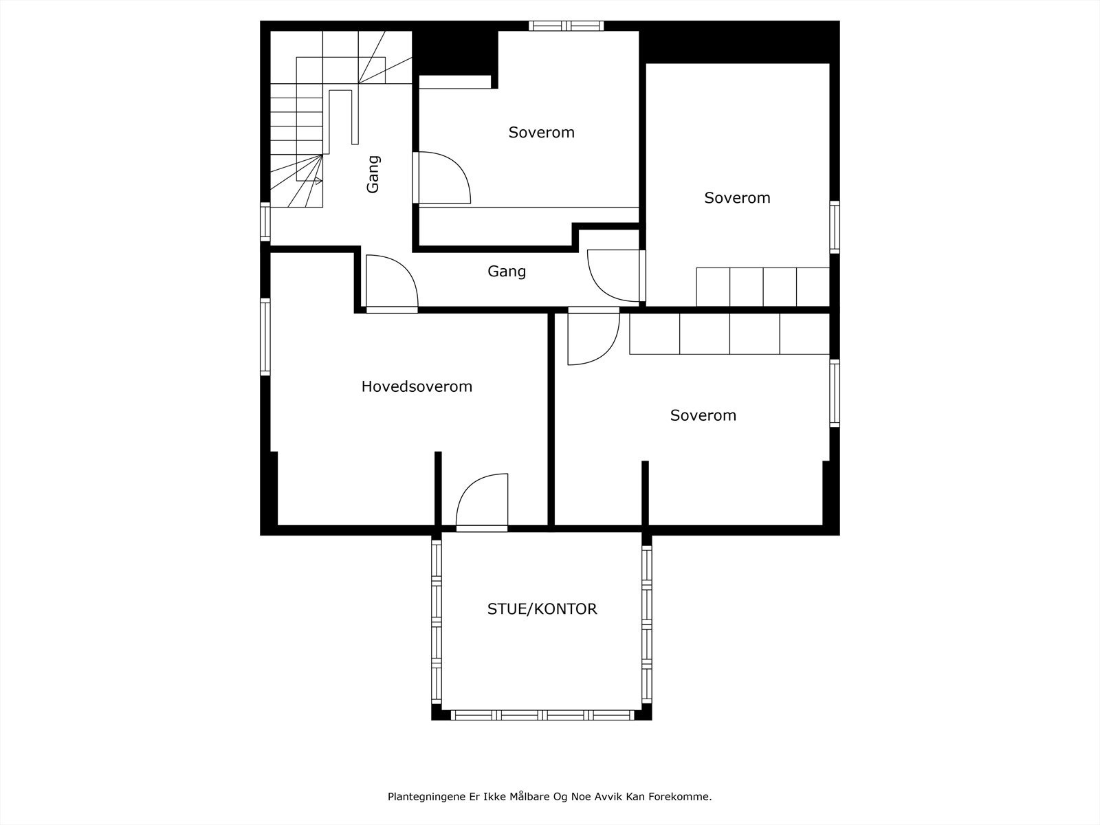 Plantegning: 2.etg. Galleribilde