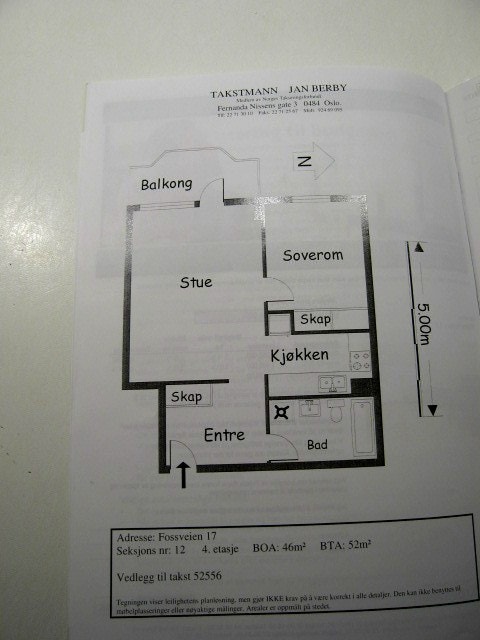 Planskisse Galleribilde