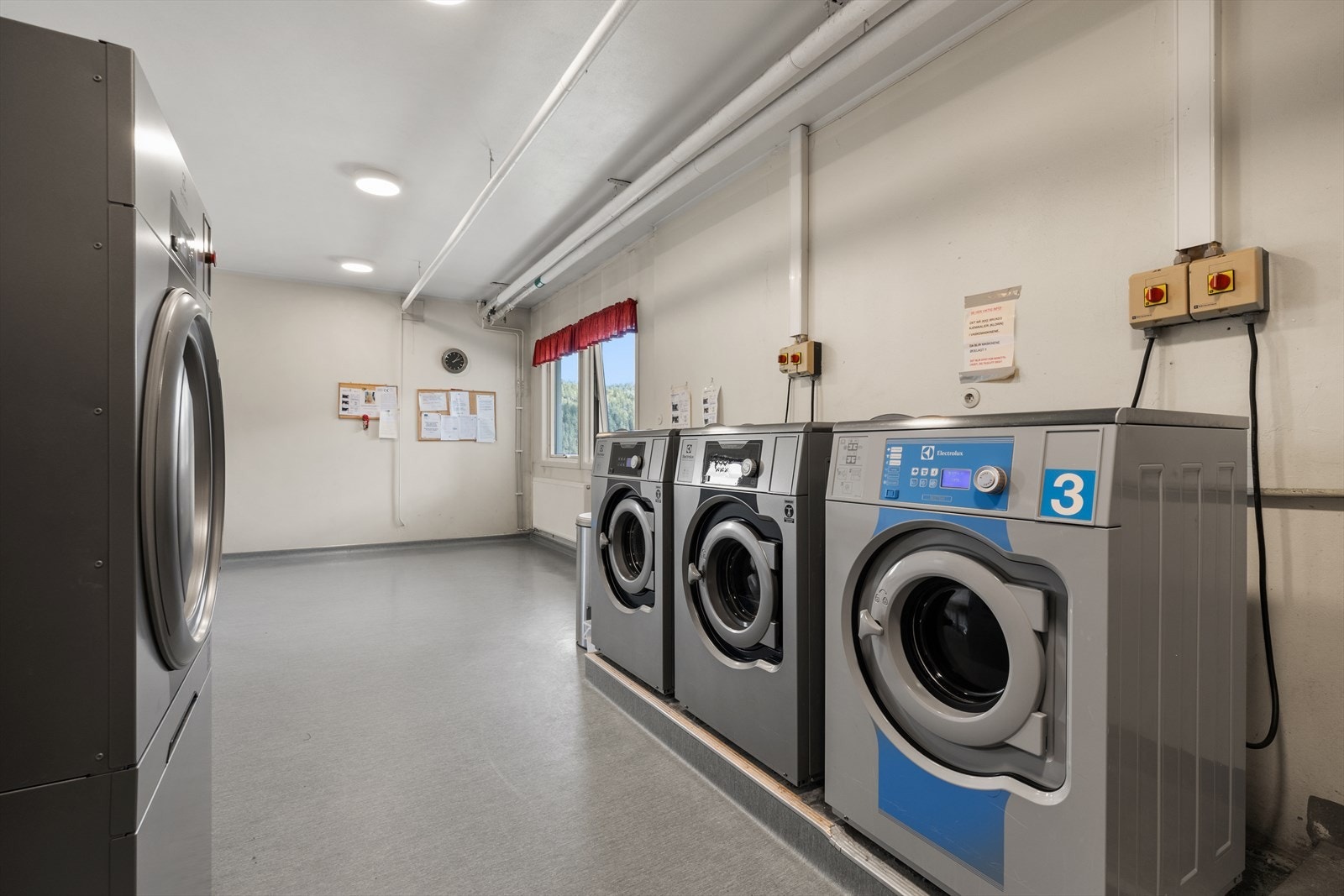 Bruk av felles vaskeri er inkludert i felleskostnadene Galleribilde