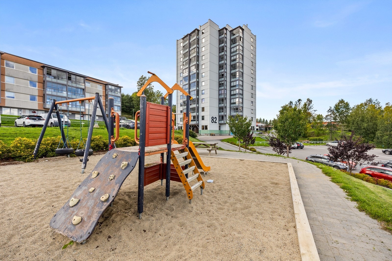 Området er pent opparbeidet, med en rekke fritidstilbud i nærområdet Galleribilde