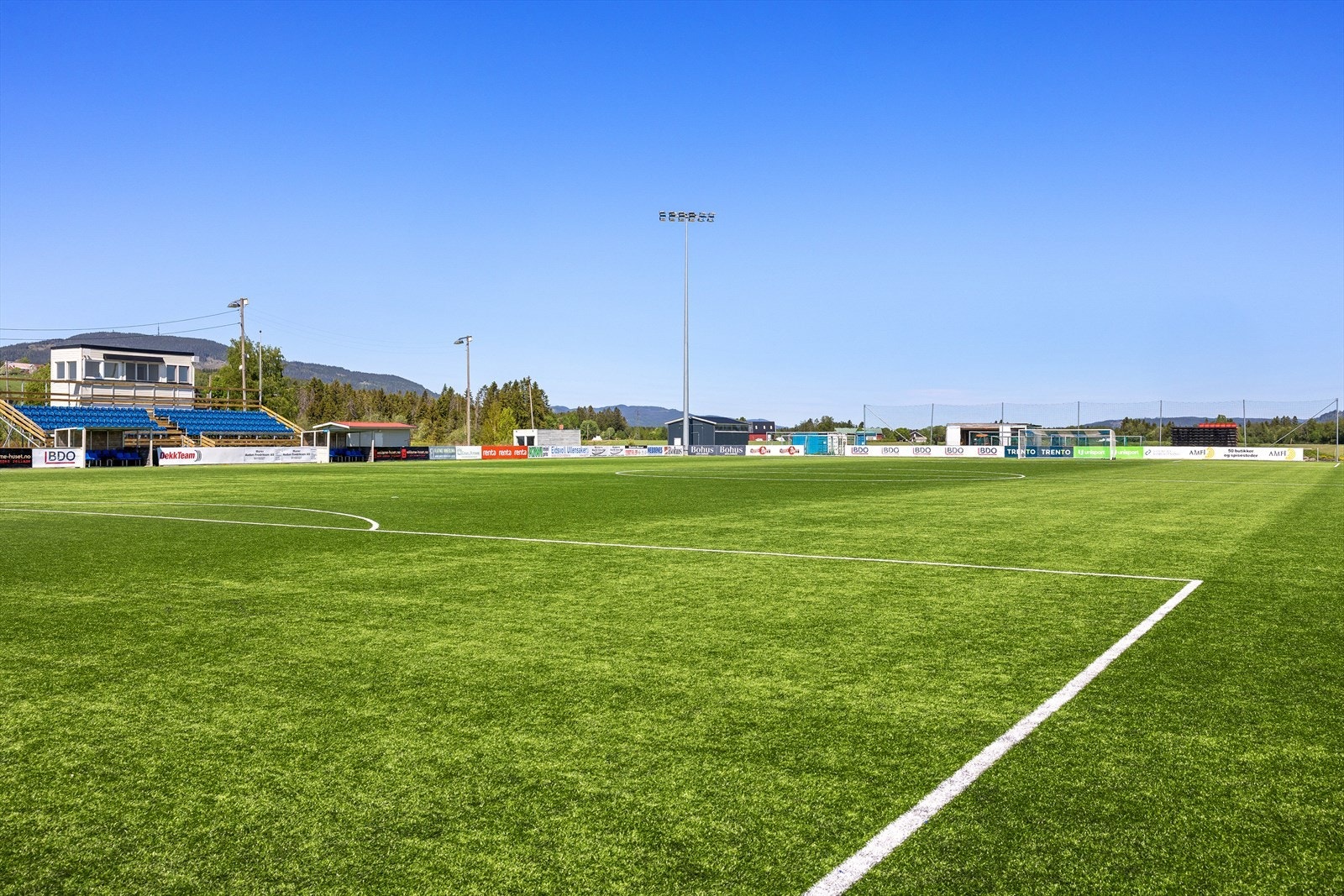 Myhrer stadion er Eidsvold Turns hjemmebane. Galleribilde