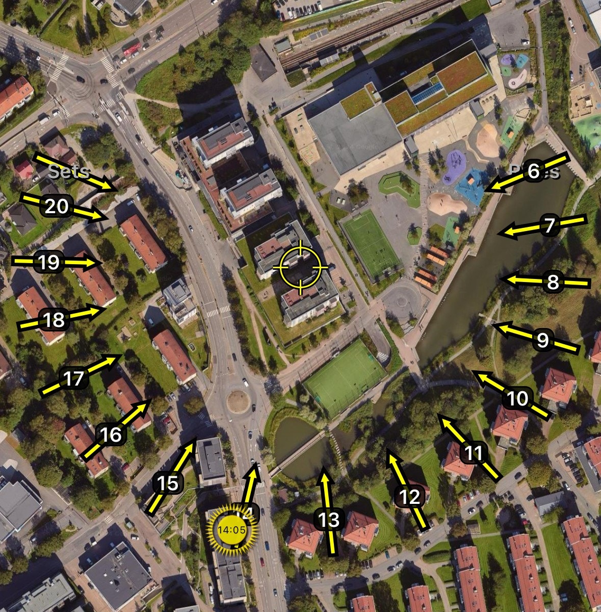 Meget gode solforhold - Kun 1-2 min gange til t-banen Galleribilde