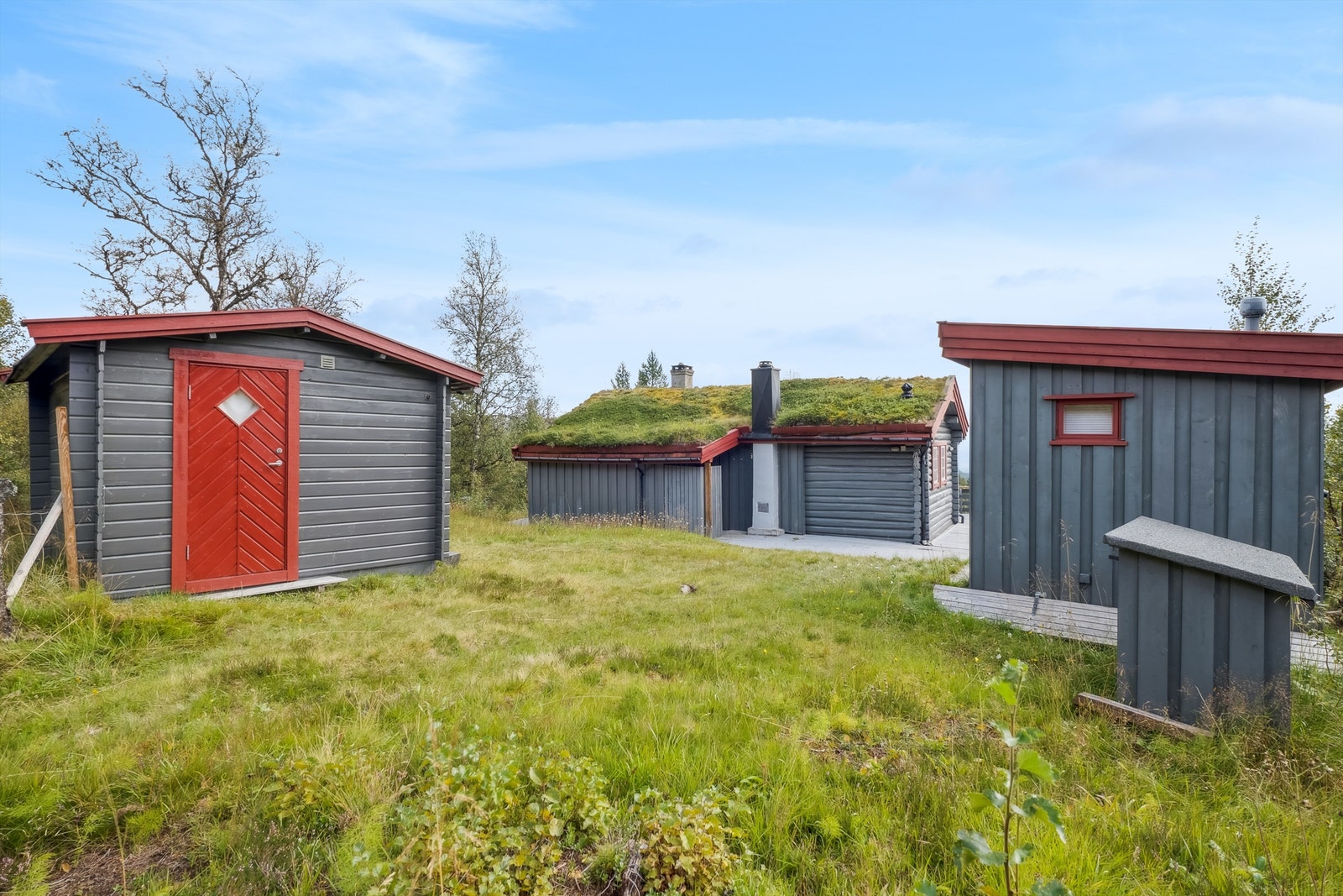 Koselig hyttetun ved Fådalen i Tynset kommune Galleribilde