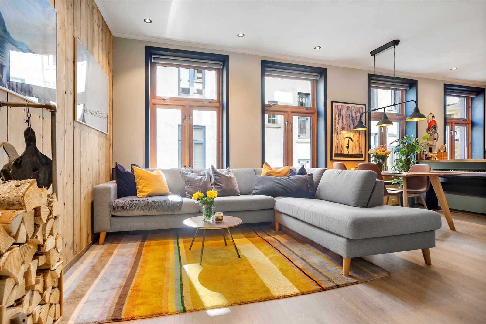 Hele leiligheten ble pusset opp i 2021 Galleribilde