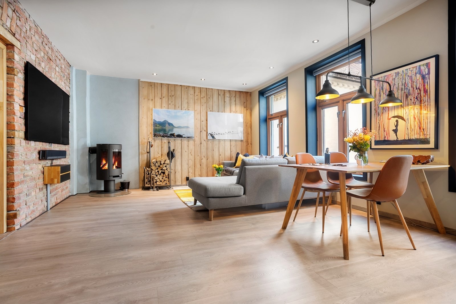 Fellesutgiftene er på kr 4 492,- pr mnd. Galleribilde