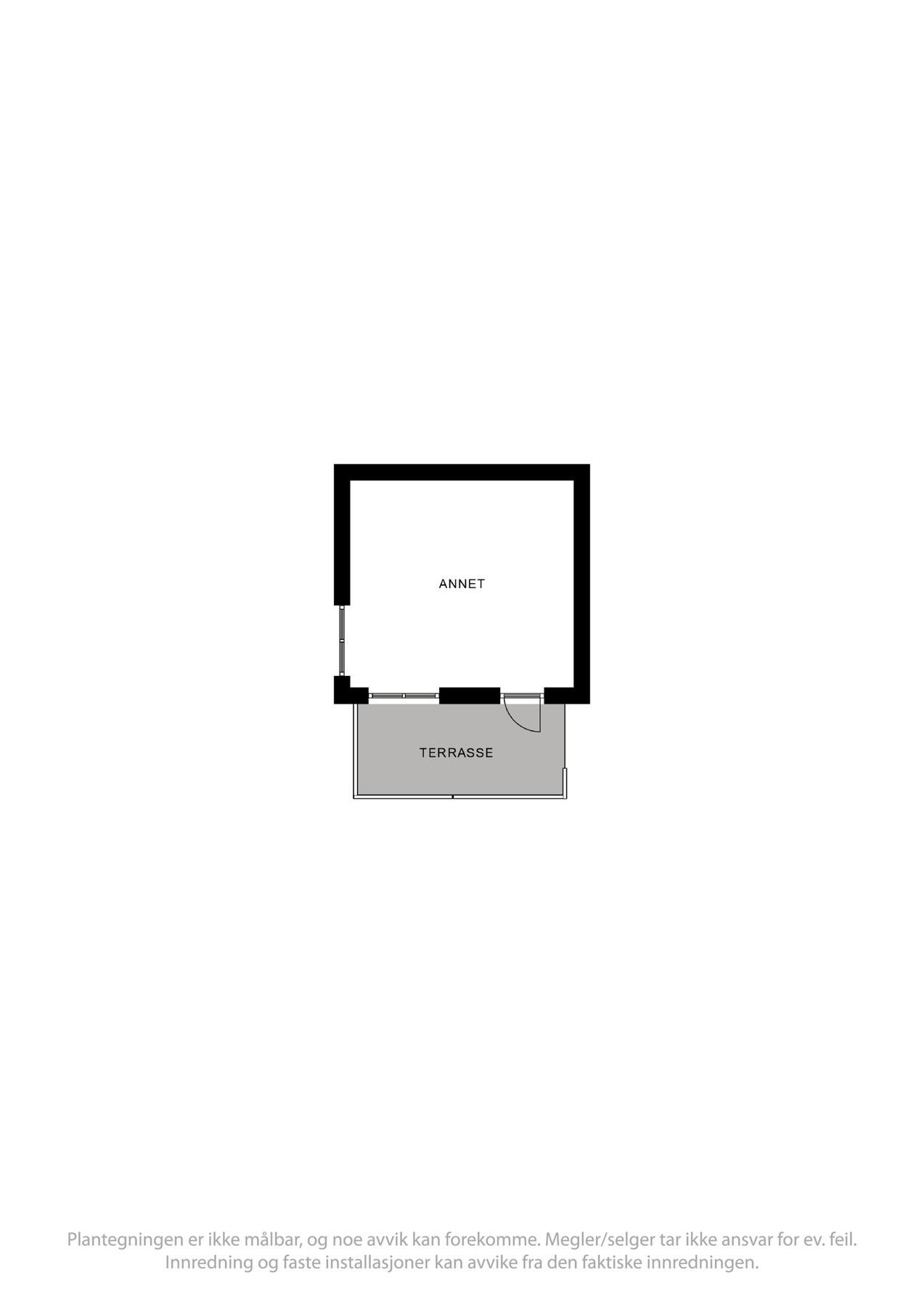 2D plantegning av anneks Galleribilde