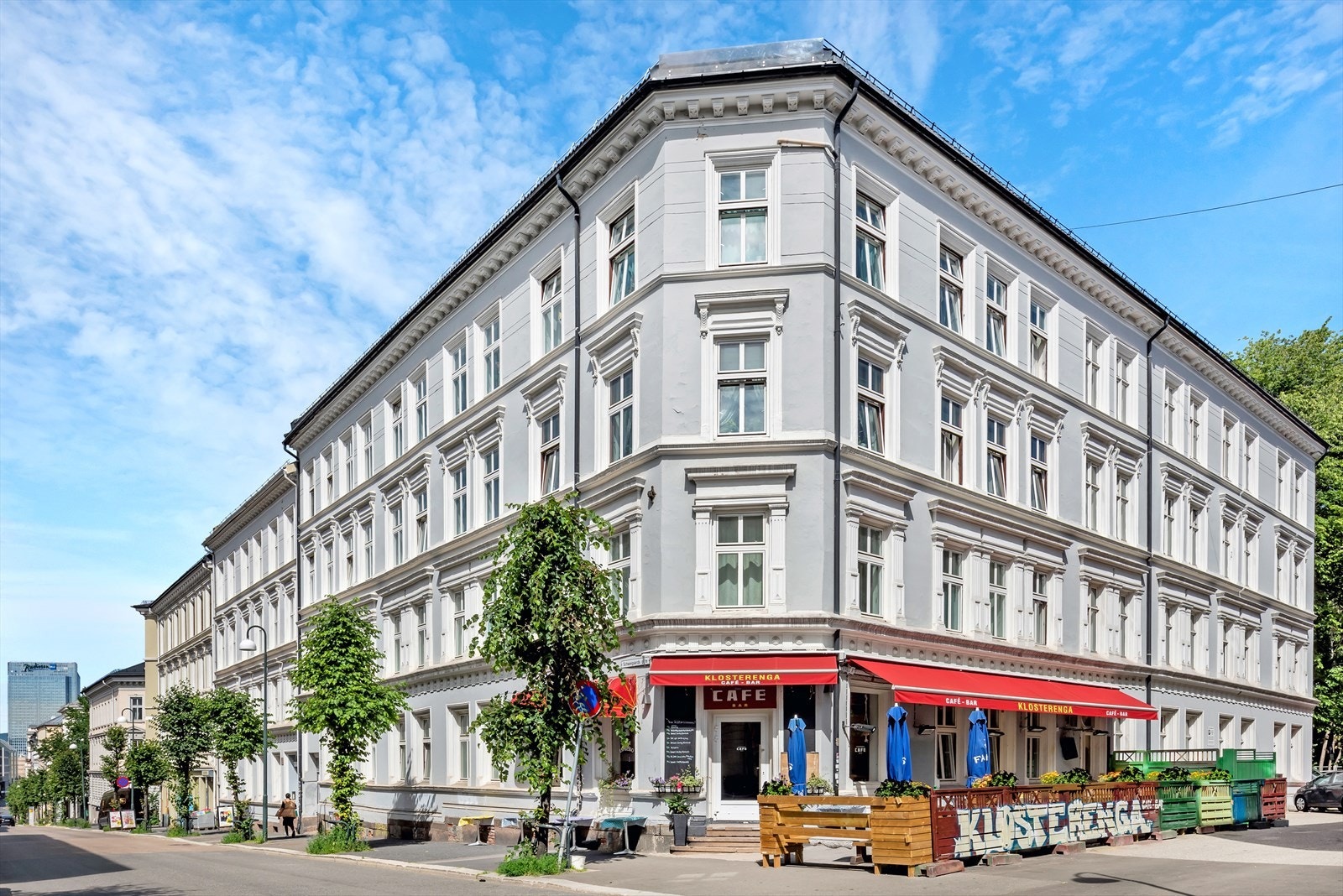 Klosterenga café Galleribilde