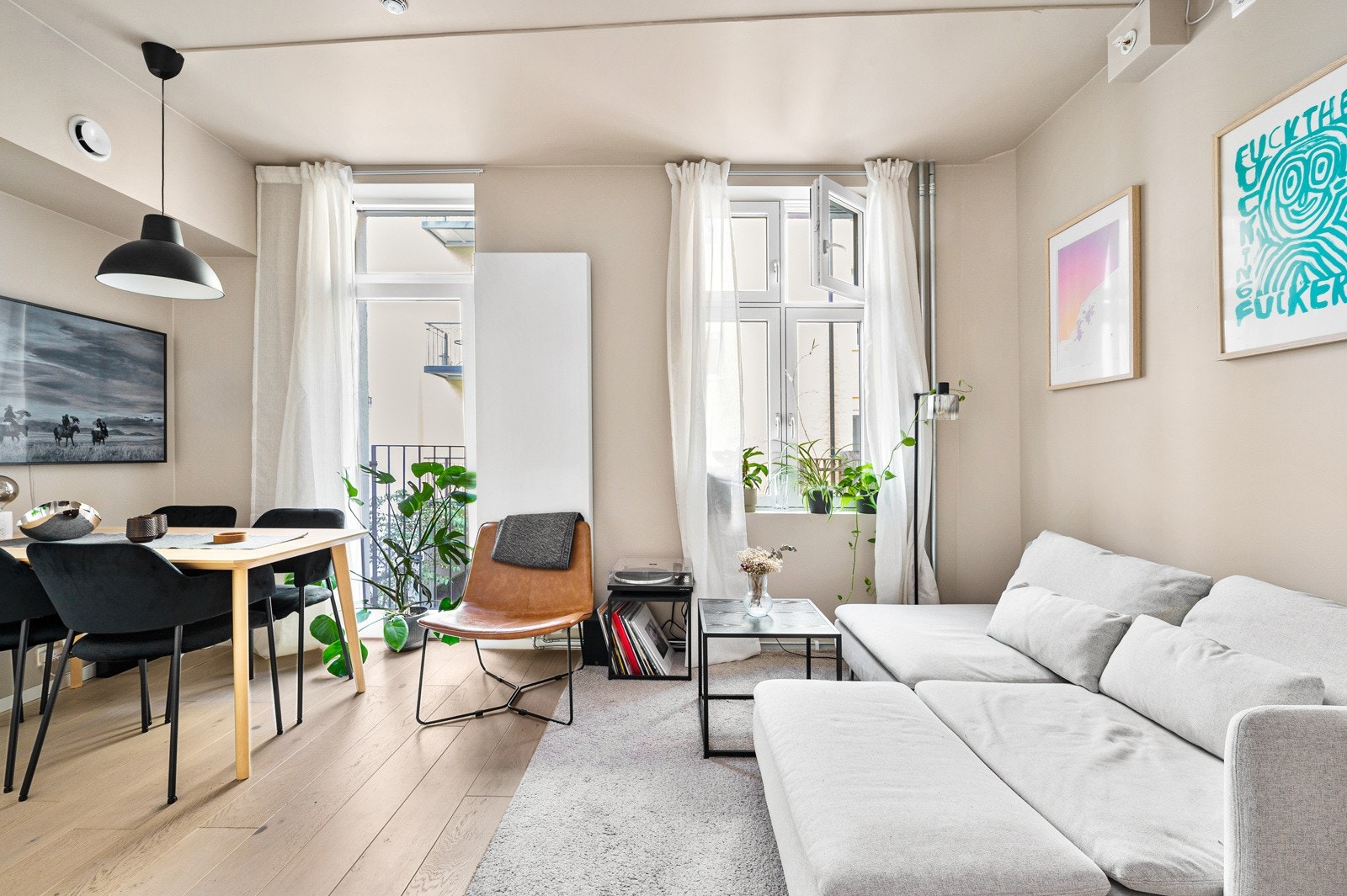 Velkommen til Rathkes gate 9A - En moderne 2-roms med hybel i et attraktivt område sentralt på Grünerløkka. Galleribilde