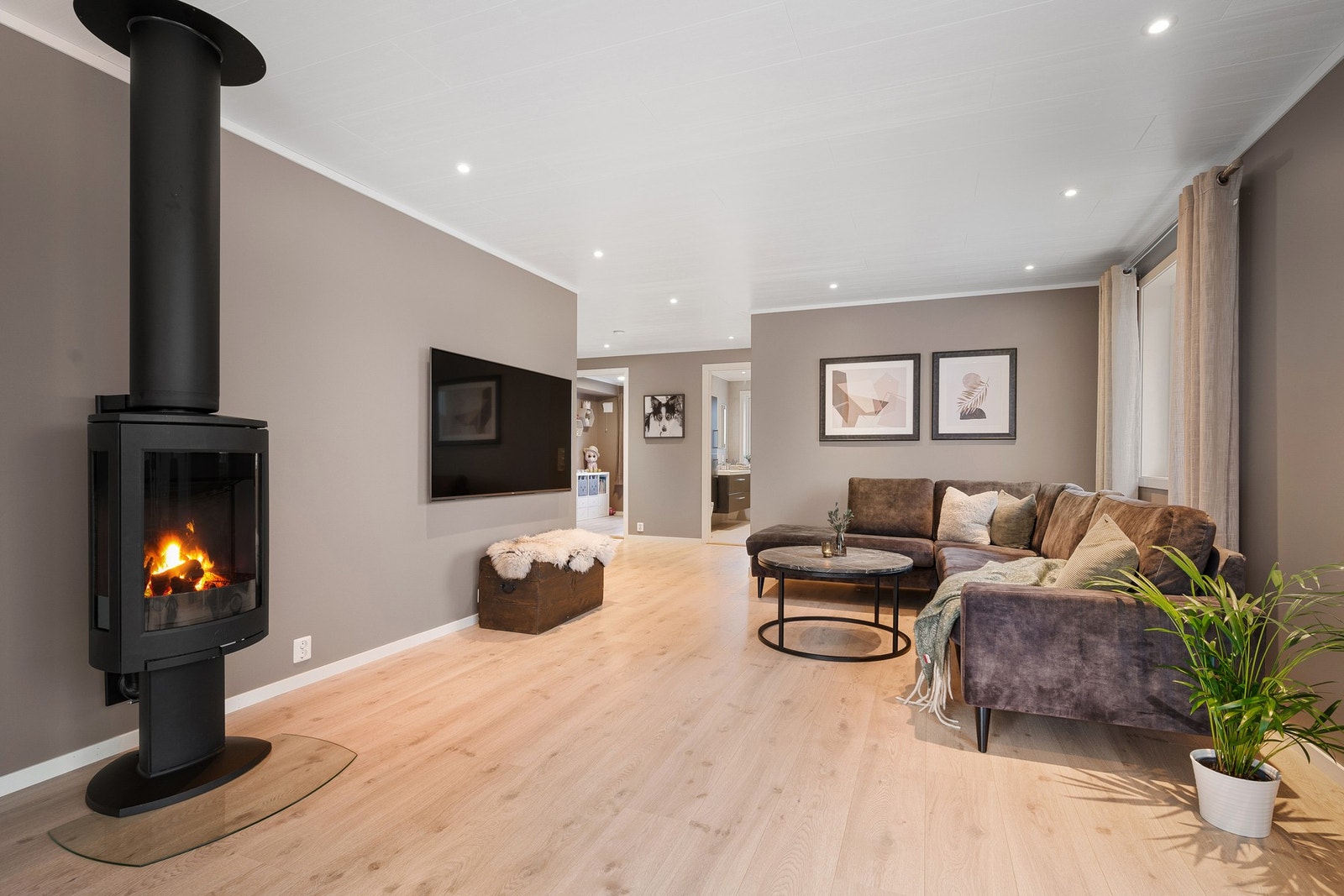 Innvendige overflater er oppgradert i nyere tid Galleribilde