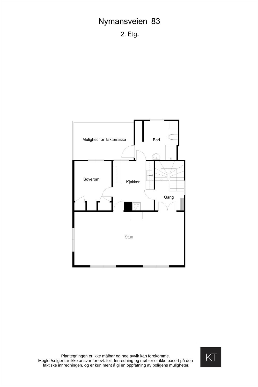 Planskisse 2. etasje Galleribilde