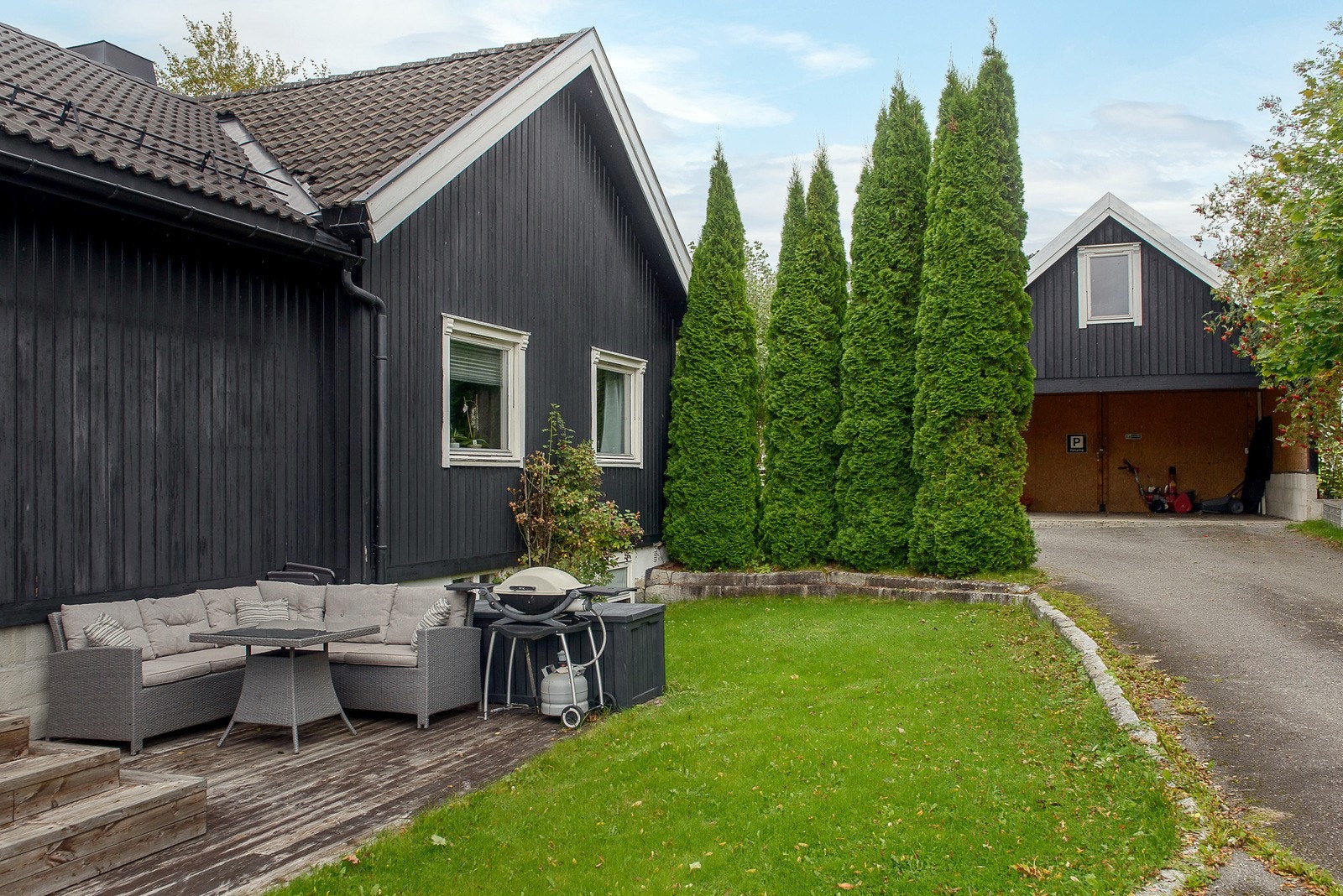 Uteplass Galleribilde