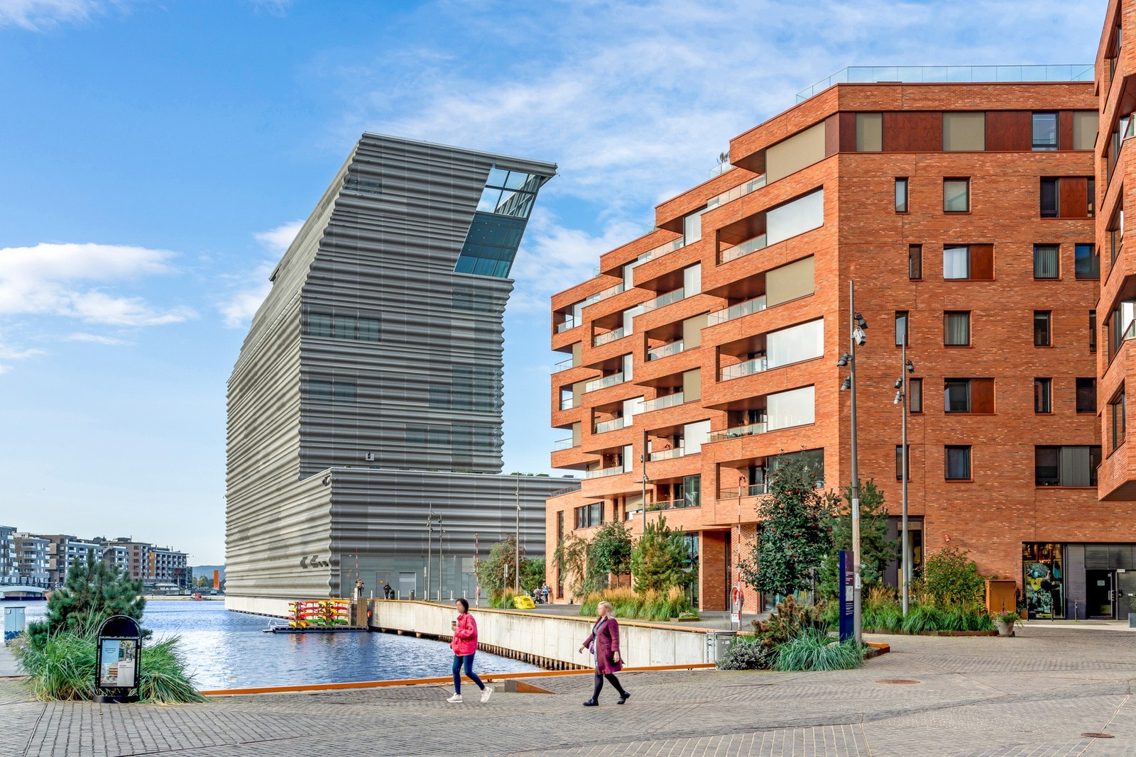 Det er kort gange-/sykkelavstand til Bjørvika. Galleribilde