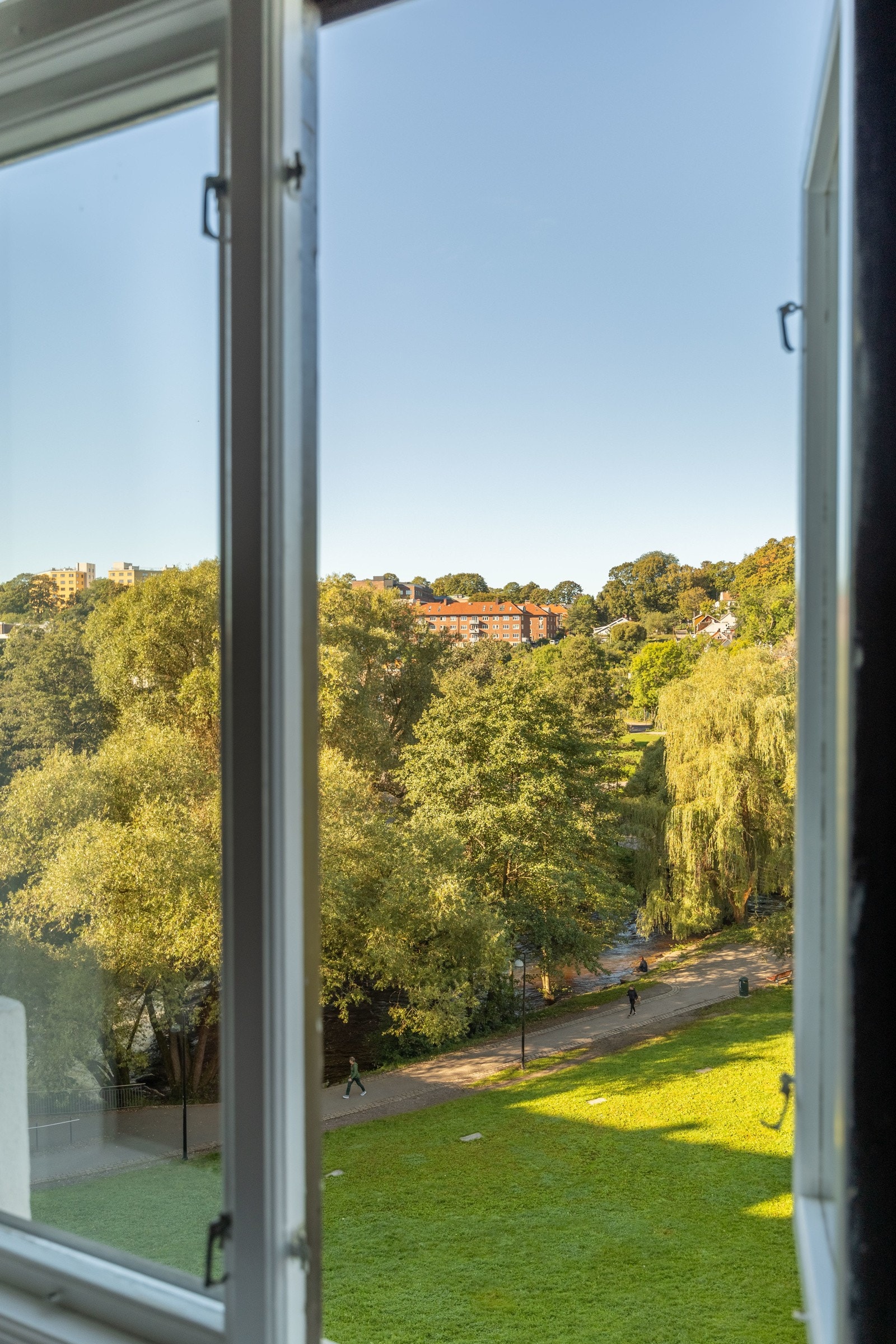 Her bor man med ingen innsyn fra nærliggende bygårder. Galleribilde