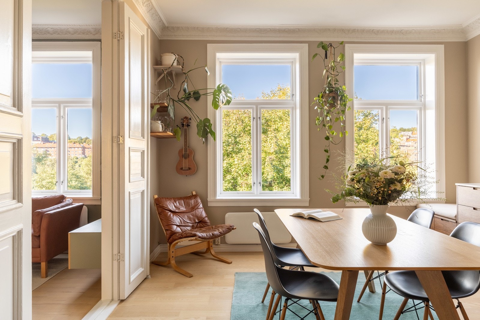 Leiligheten har gjennomgått en rekke med oppgraderinger i løpet av de siste årene. Galleribilde